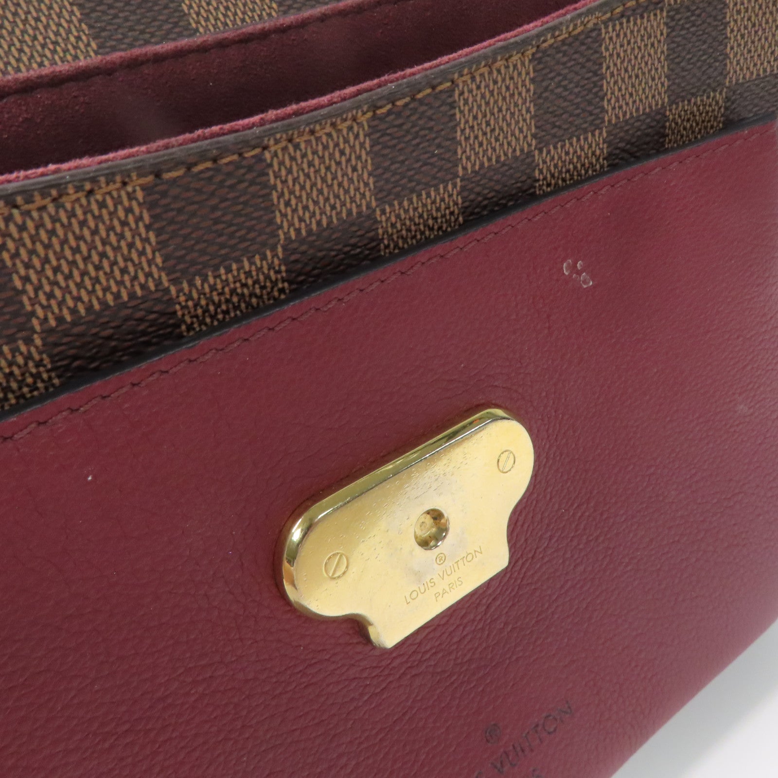 LOUIS VUITTON 【激減優惠】Damier Vavin PM Chain Shoulder Bag金扣鏈帶肩背袋啡色