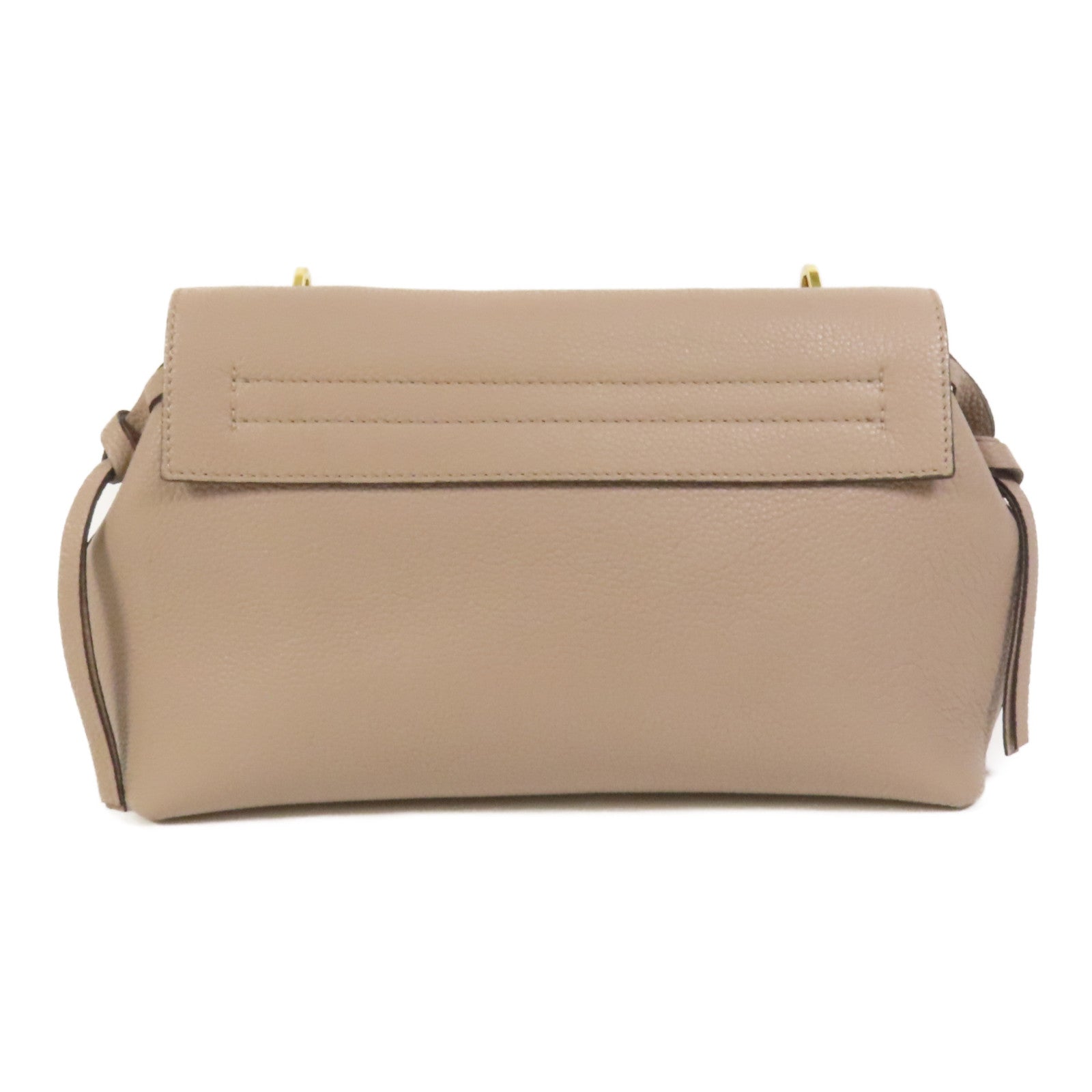 Valentino 牛皮皮革Vring金扣肩背袋