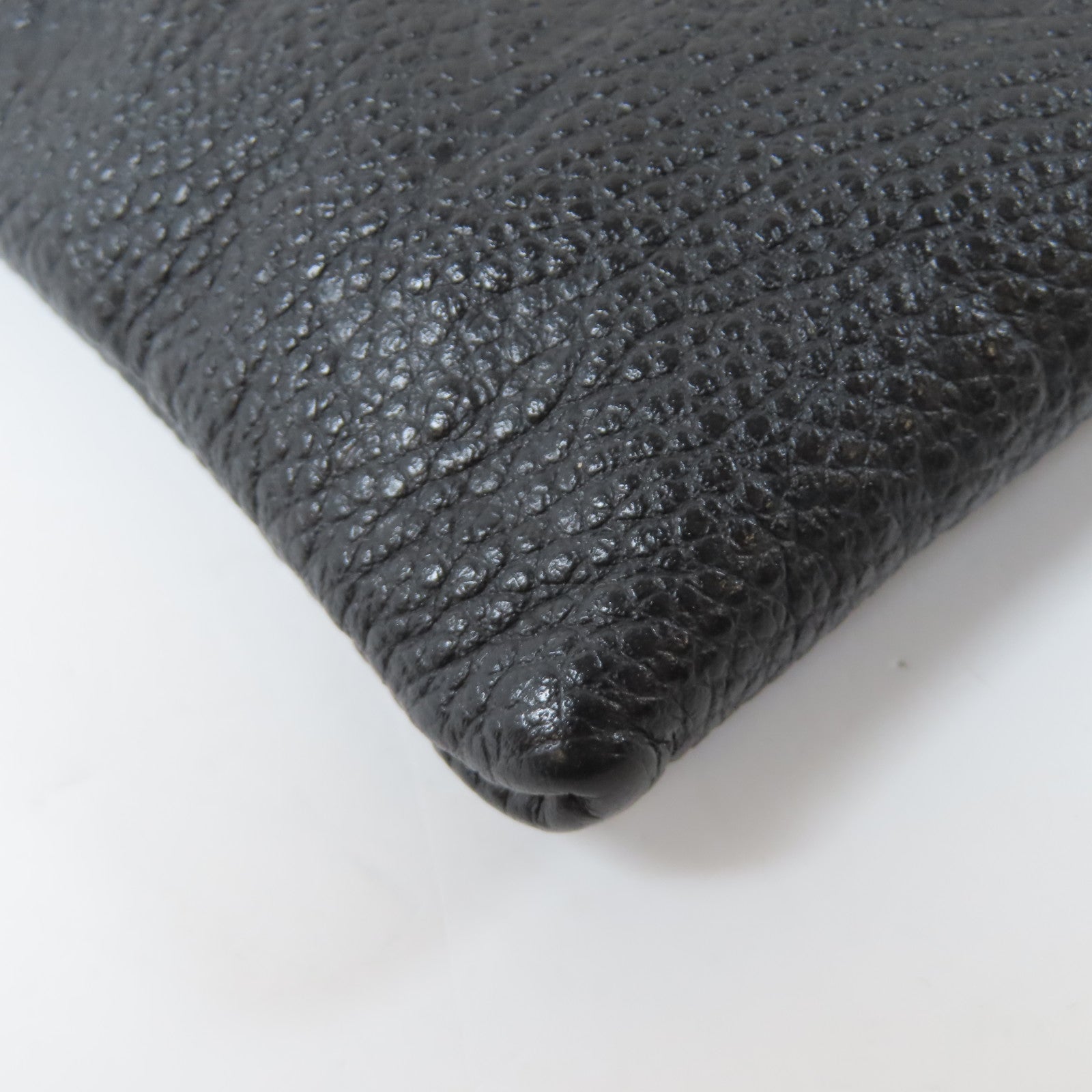 LOUIS VUITTON Monogram Empreinte Daily Pouch金扣手拿包黑色