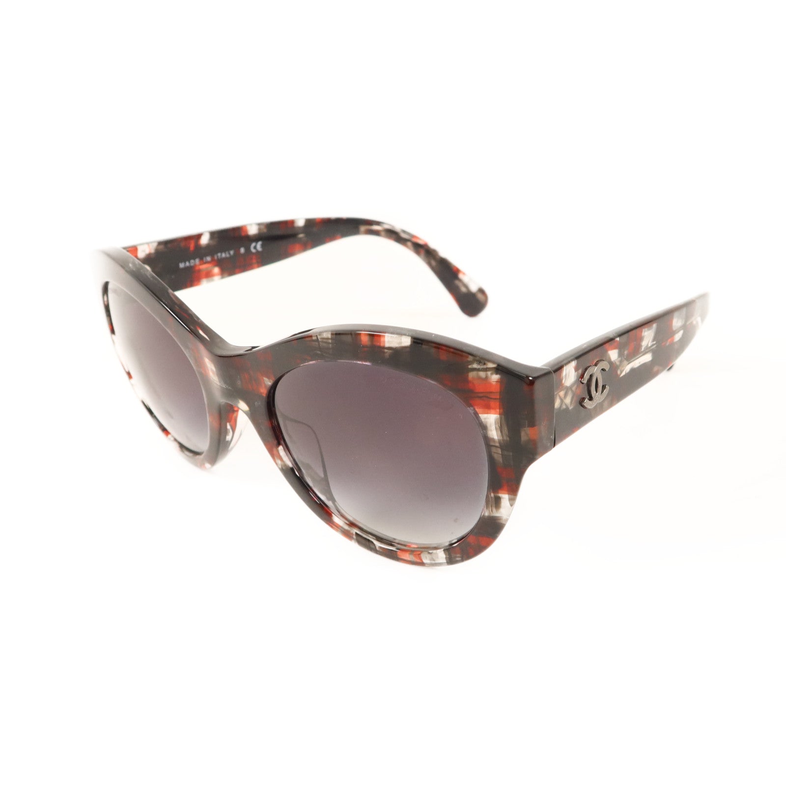 CHANEL 【激減優惠】PVC Sunglass銀扣太陽眼鏡