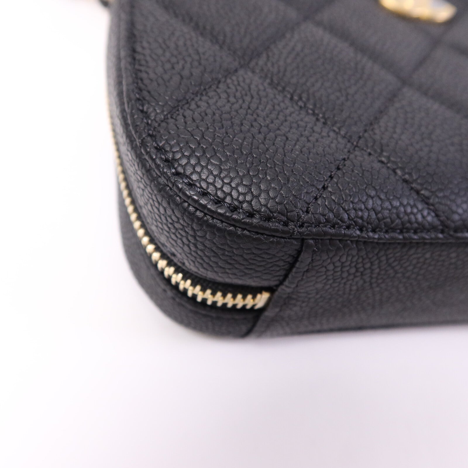 CHANEL 牛皮皮革Waist Bag金扣腰包