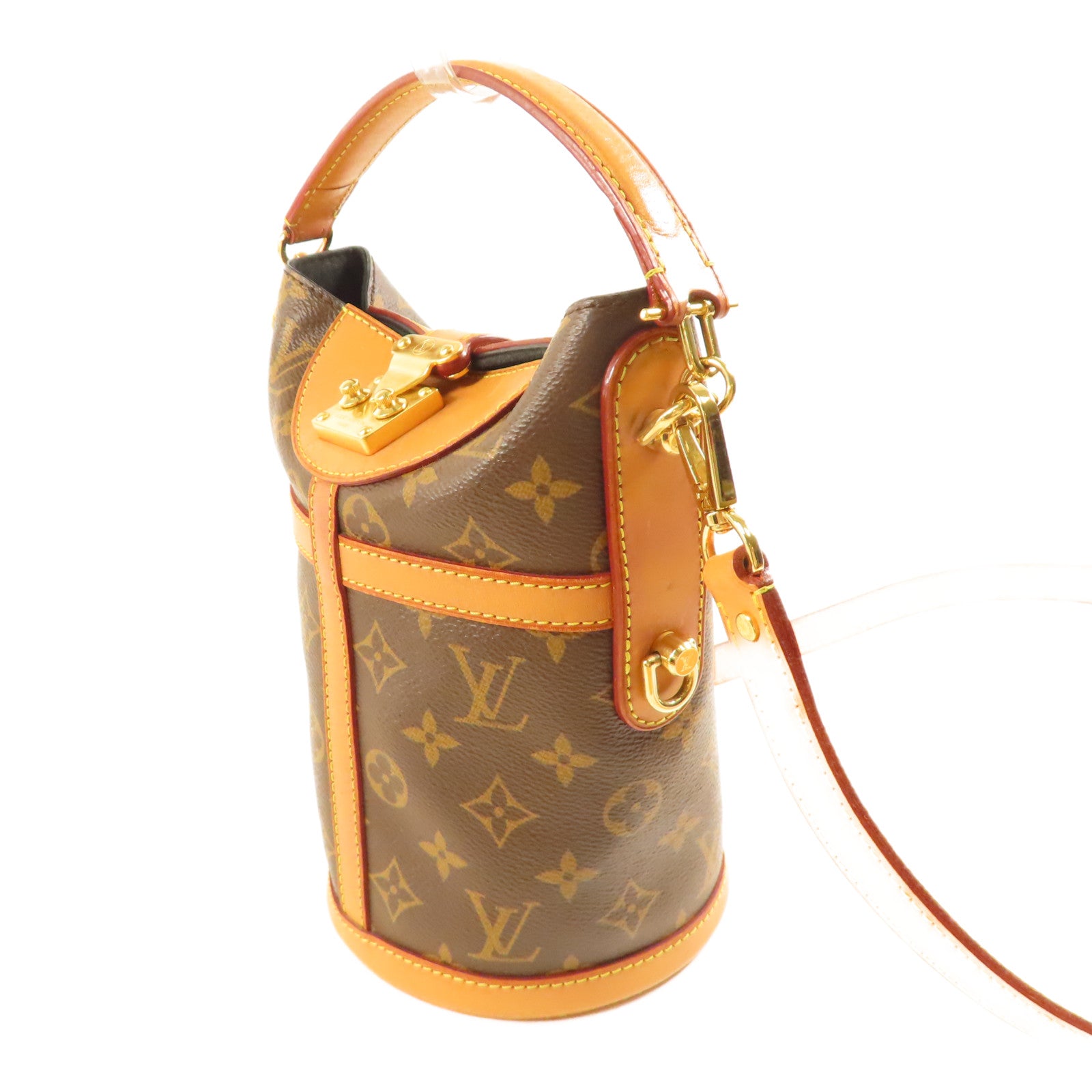 LOUIS VUITTON LV GHW Duffle 2 Way Shoulder Bag Handbag M43587 Monogram Brown