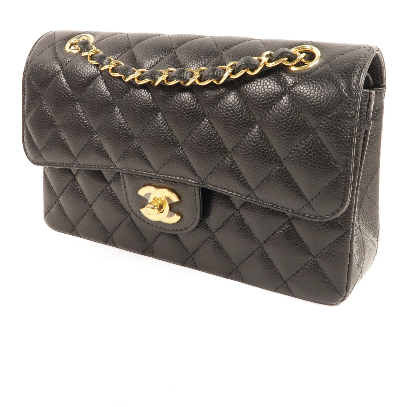 CHANEL 牛皮皮革Classic 23鏈帶肩背袋