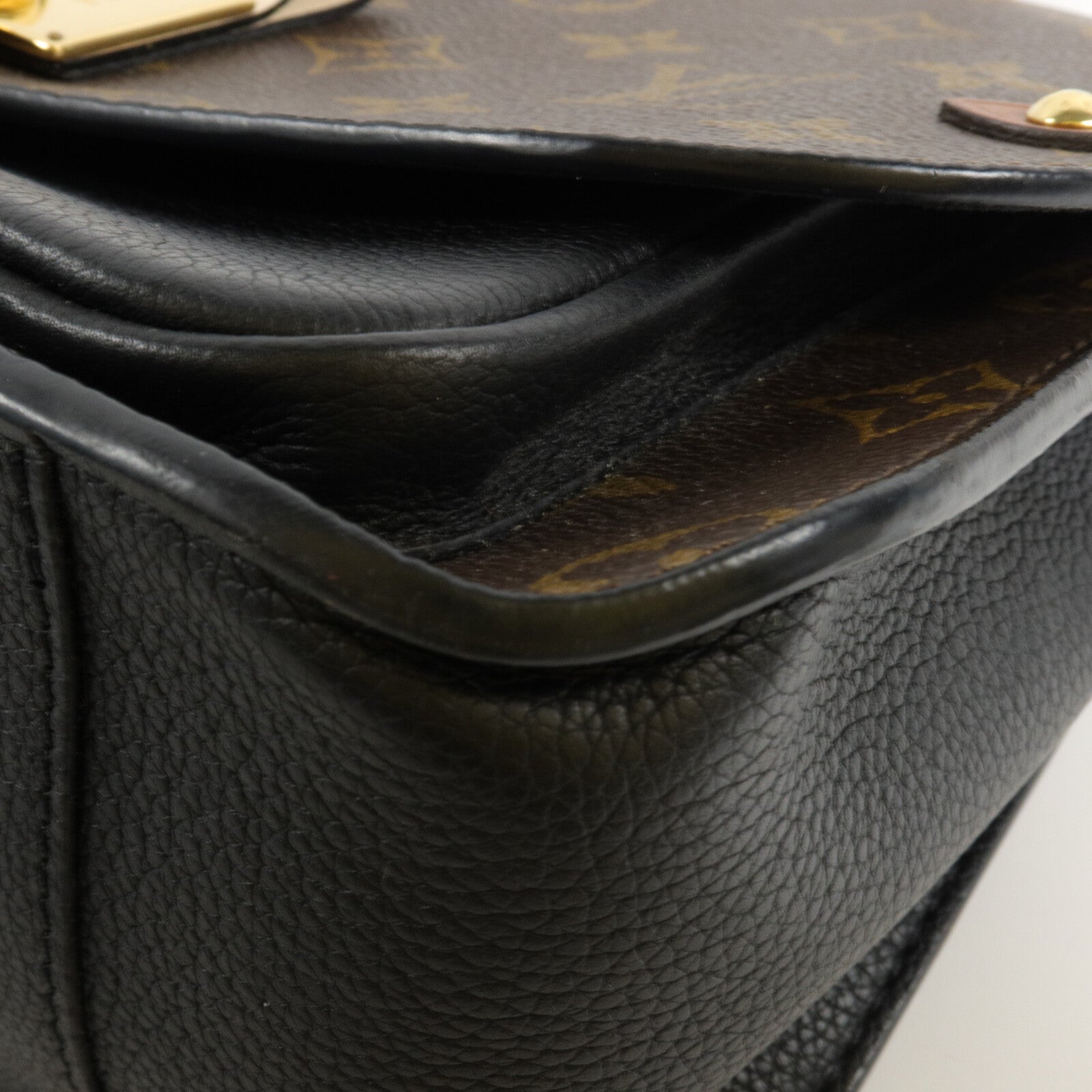 LOUIS VUITTON Monogram/牛皮皮革Vaugirard手挽肩背兩用袋