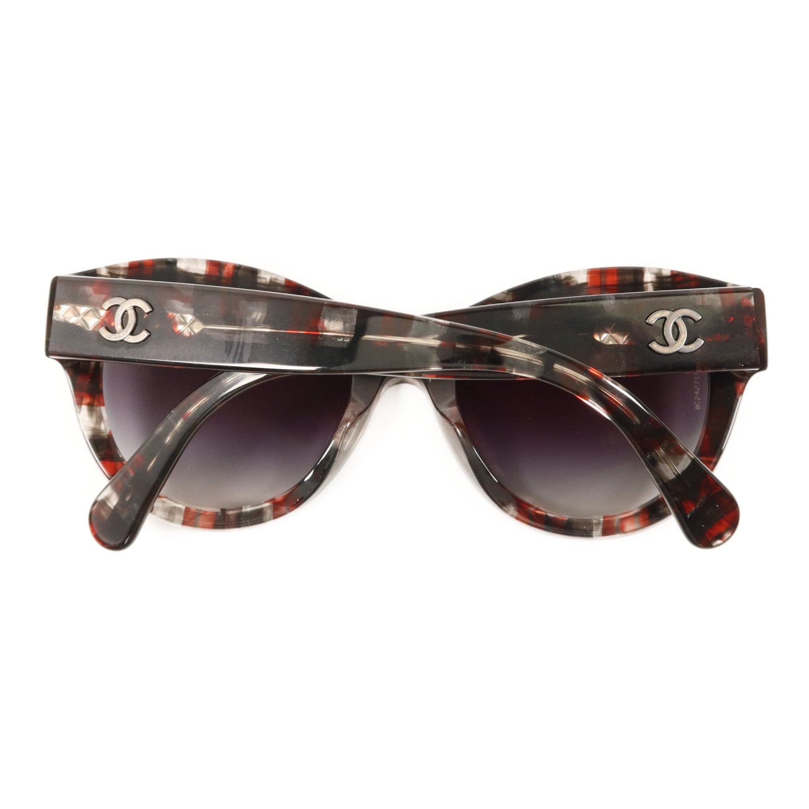 CHANEL 【激減優惠】PVC Sunglass銀扣太陽眼鏡