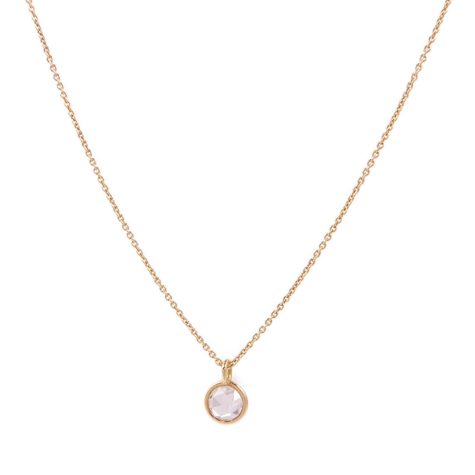 JEWELRY 18K黃金Diamond Necklace鑽石項鍊