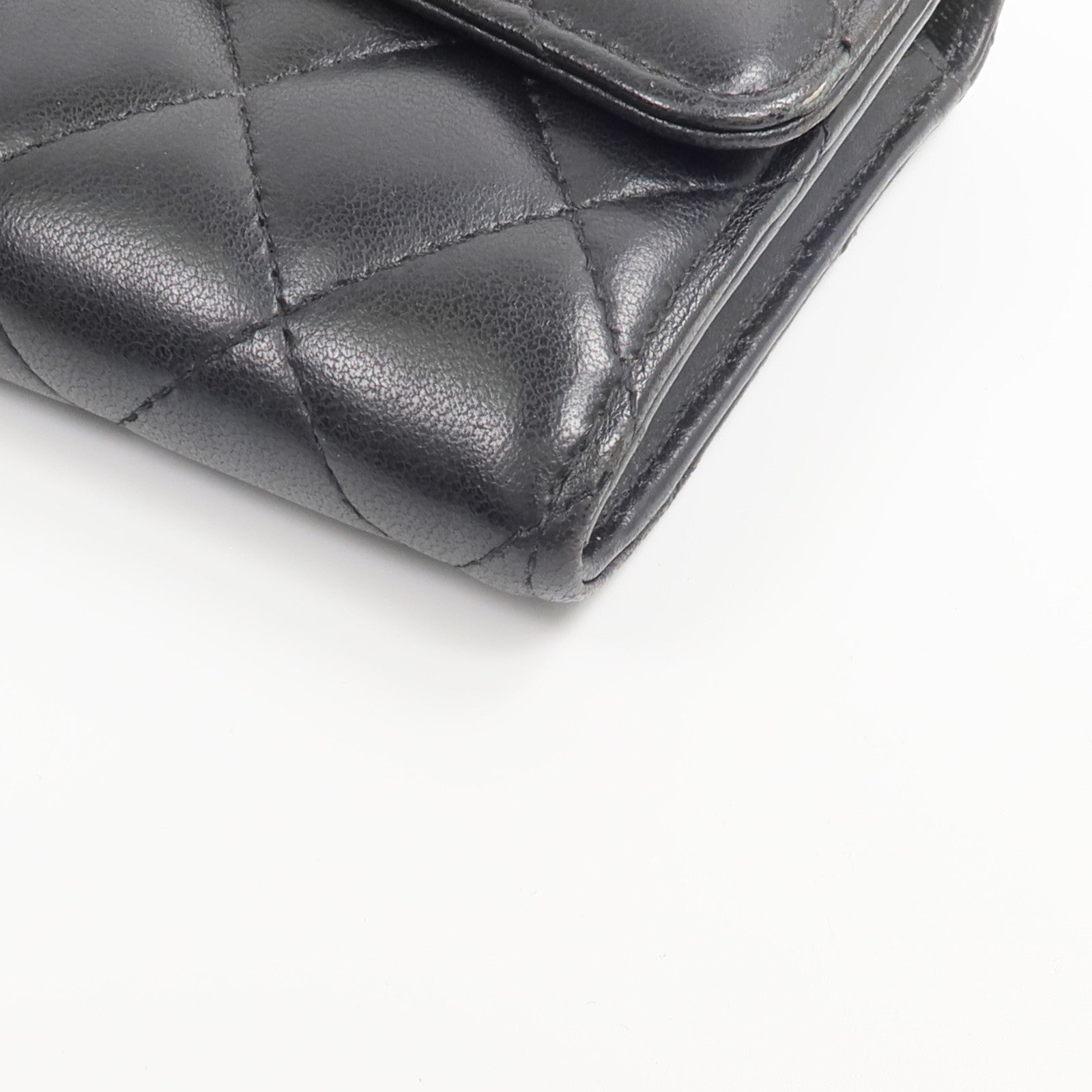 CHANEL 羊皮皮革Classic Long Flap Wallet長錢包