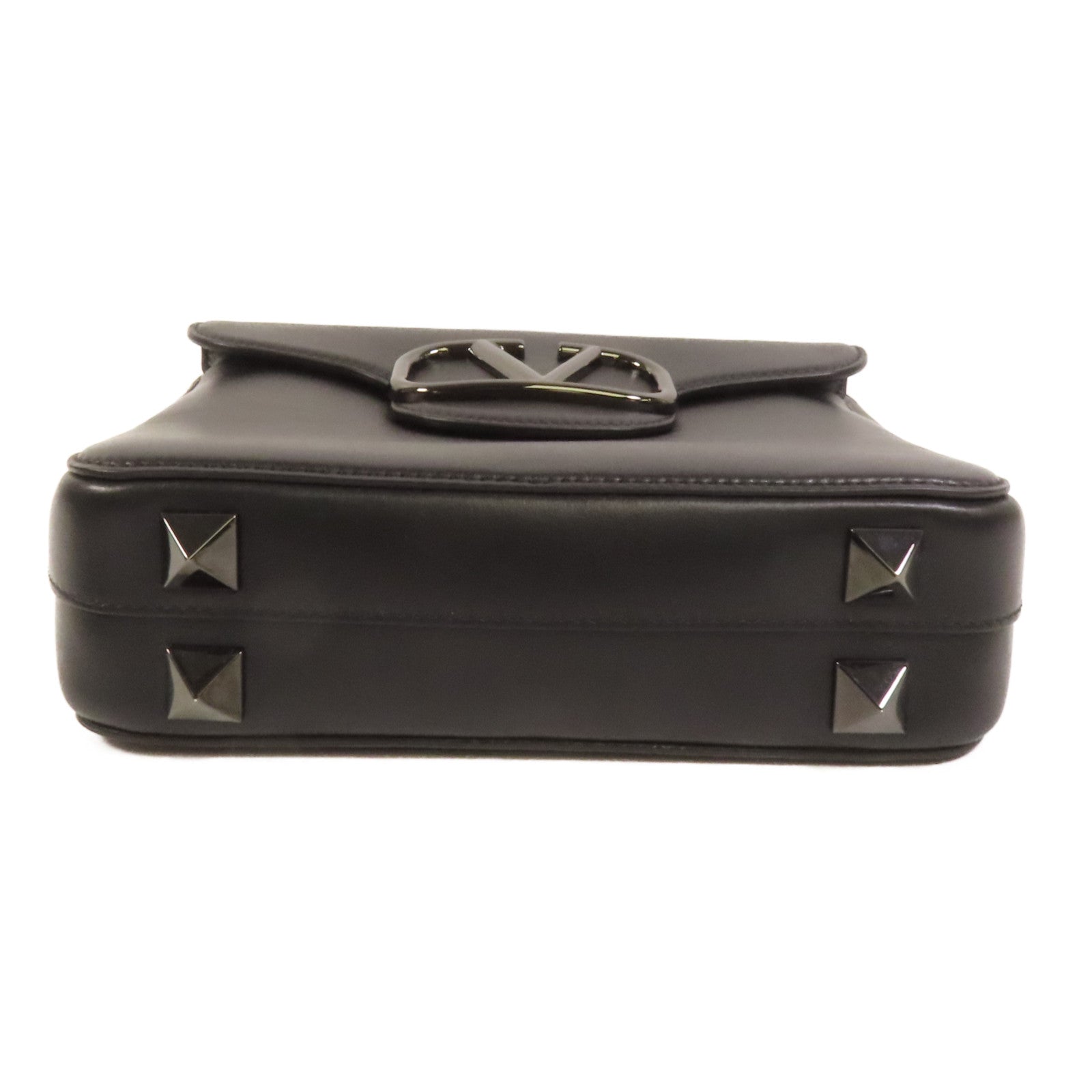 Valentino 牛皮皮革VLogo Shoulder Bag肩背袋
