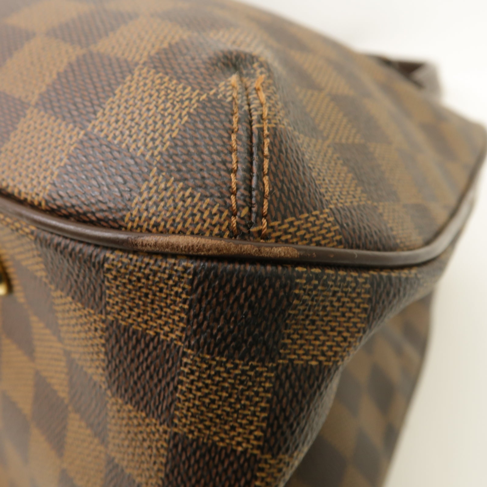 LOUIS VUITTON 【激減優惠】Damier Greet金扣肩背袋棕色