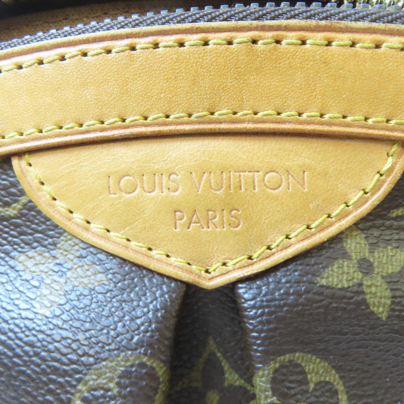 LOUIS VUITTON Monogram Tivoli PM金扣手挽袋啡色