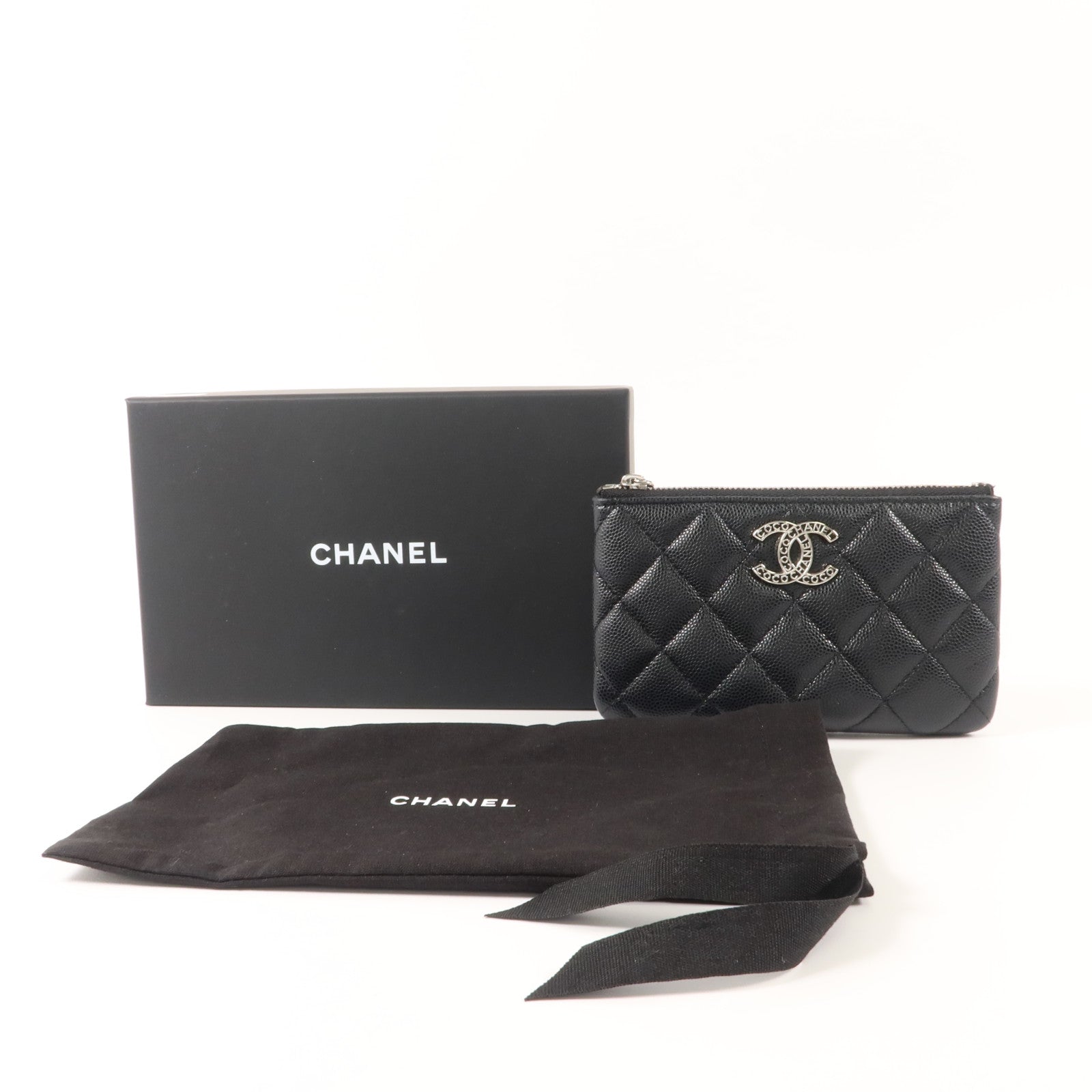 CHANEL 牛皮皮革Mini Pouch手拿包