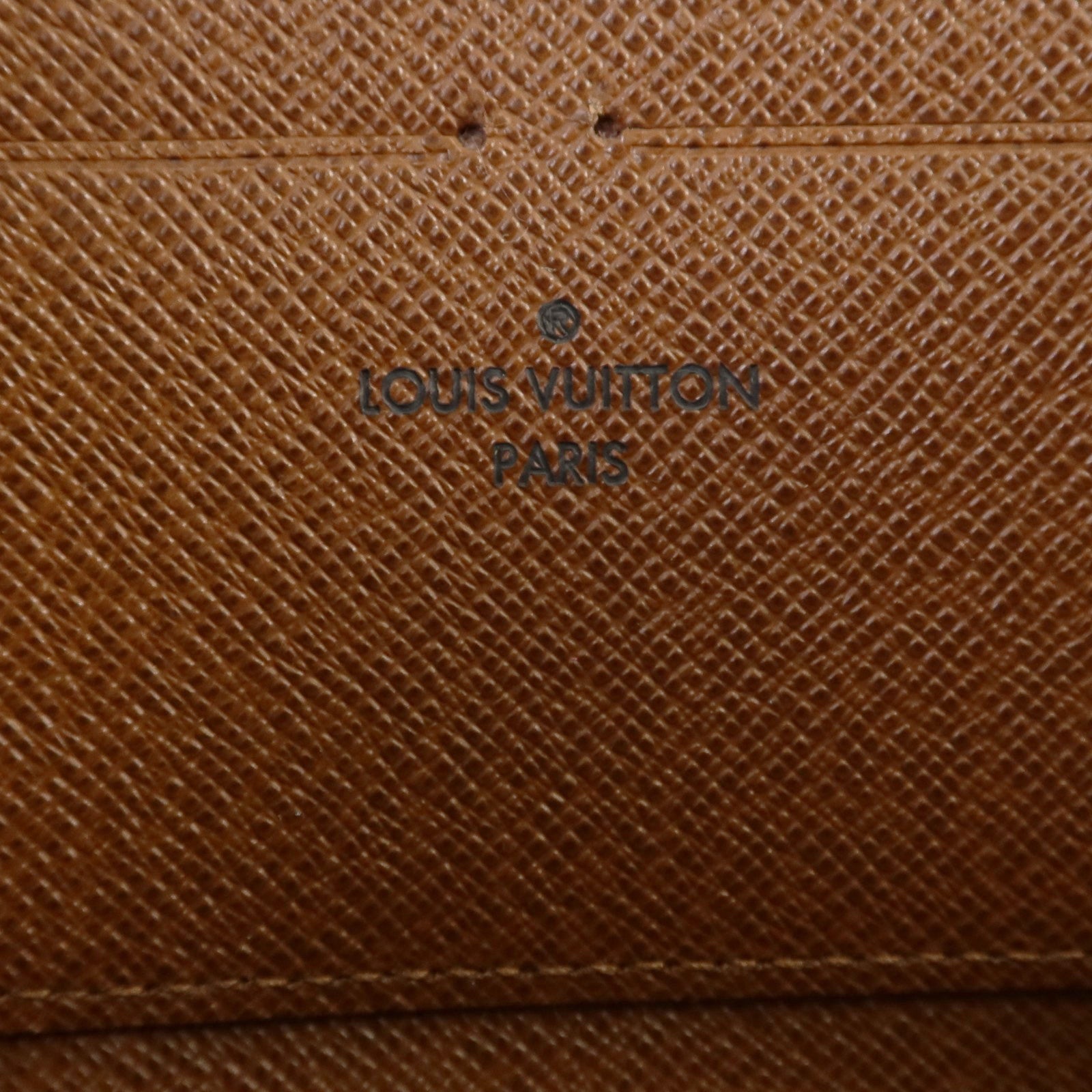 LOUIS VUITTON Monogram Zippy Wallet金扣長錢包