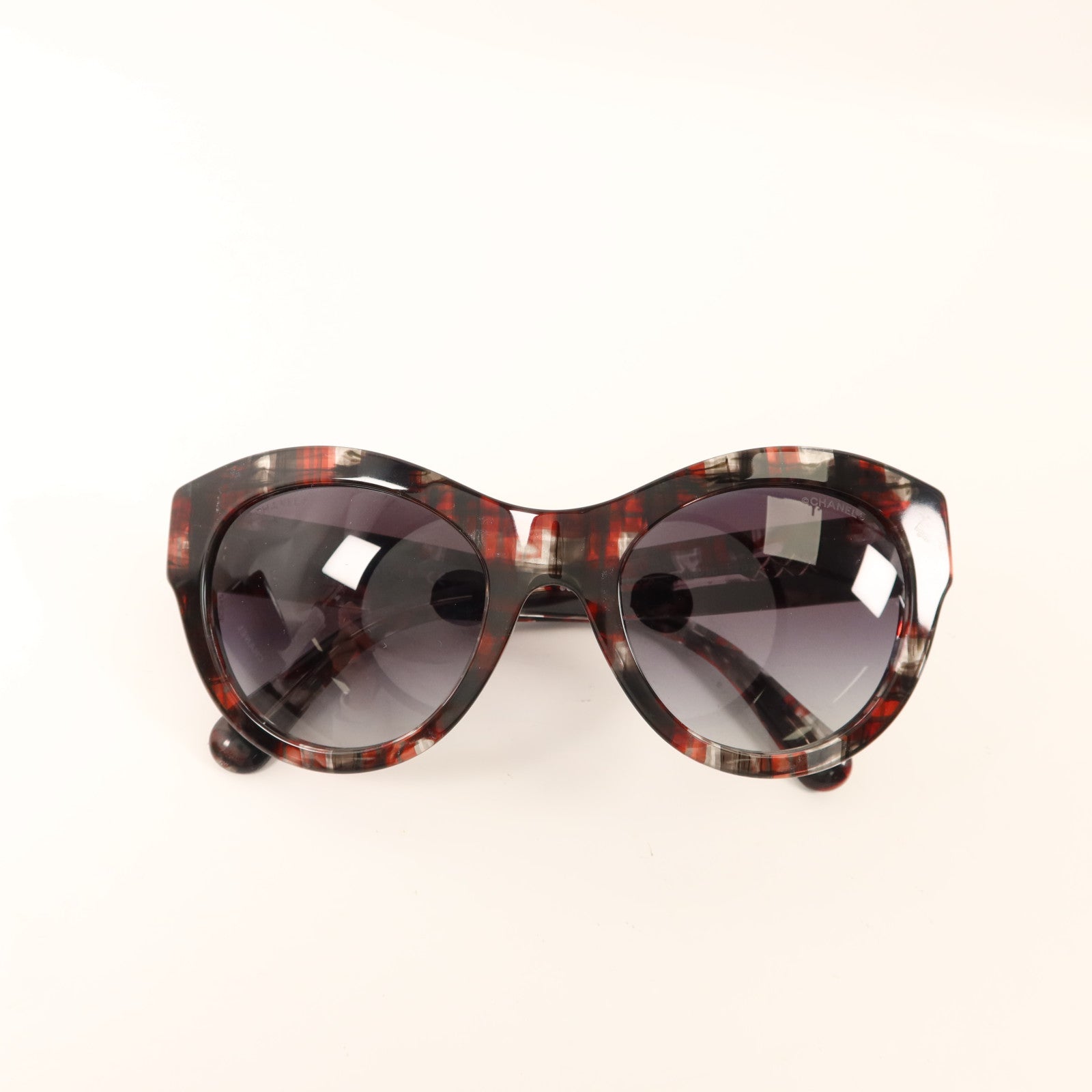 CHANEL 【激減優惠】PVC Sunglass銀扣太陽眼鏡