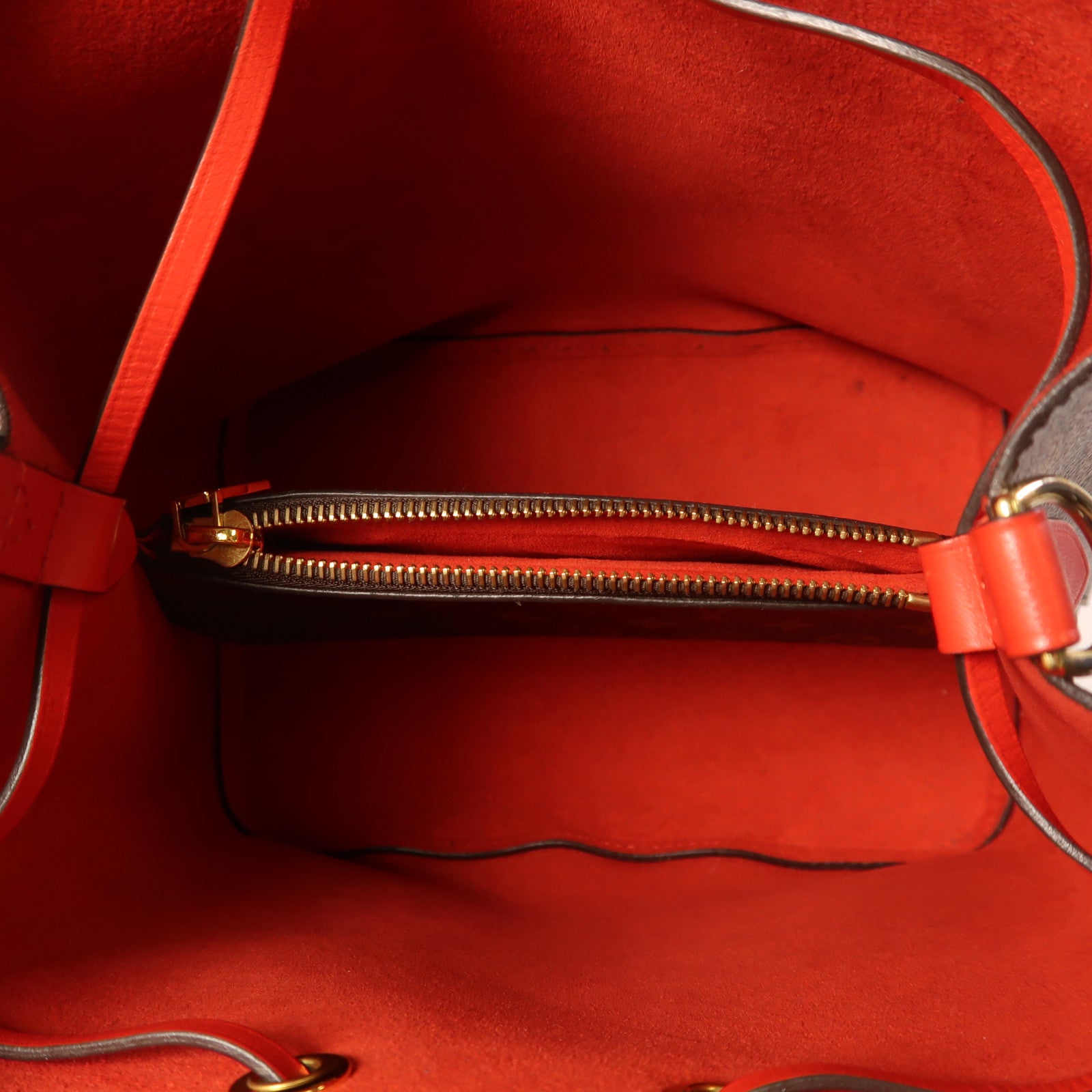LOUIS VUITTON Monogram Neo Noe Bucket Bag金扣肩背袋Coquelicot