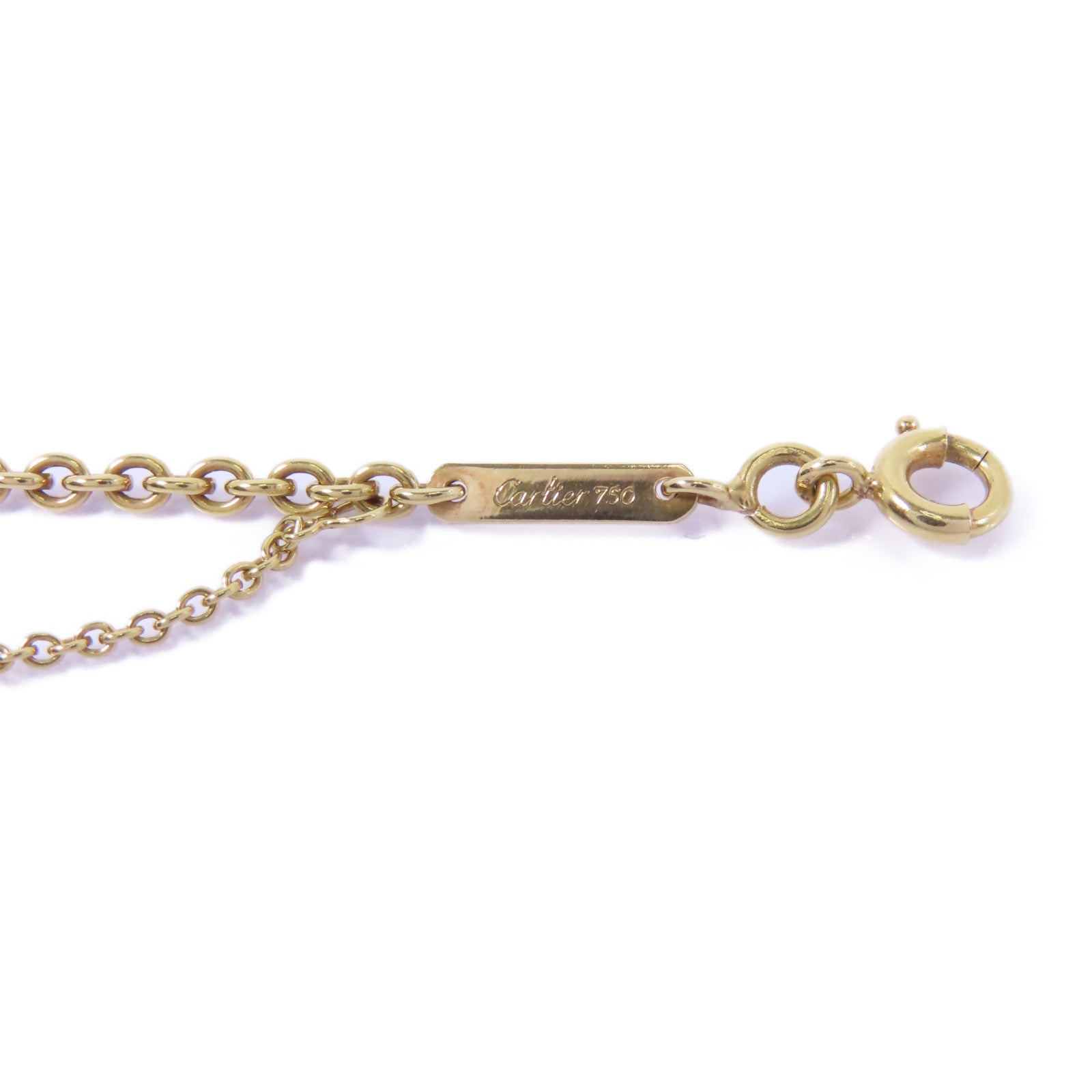 CARTIER 18K黄金/玫瑰金/白金Trinity Diamond Necklace項鍊