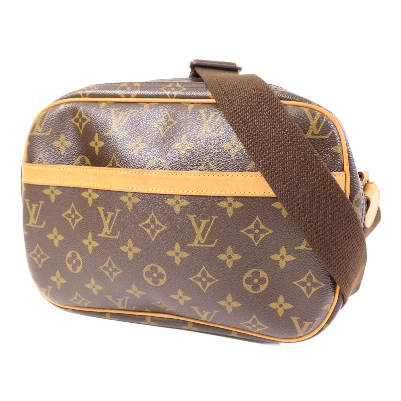 LOUIS VUITTON Monogram Reporter PM肩背袋
