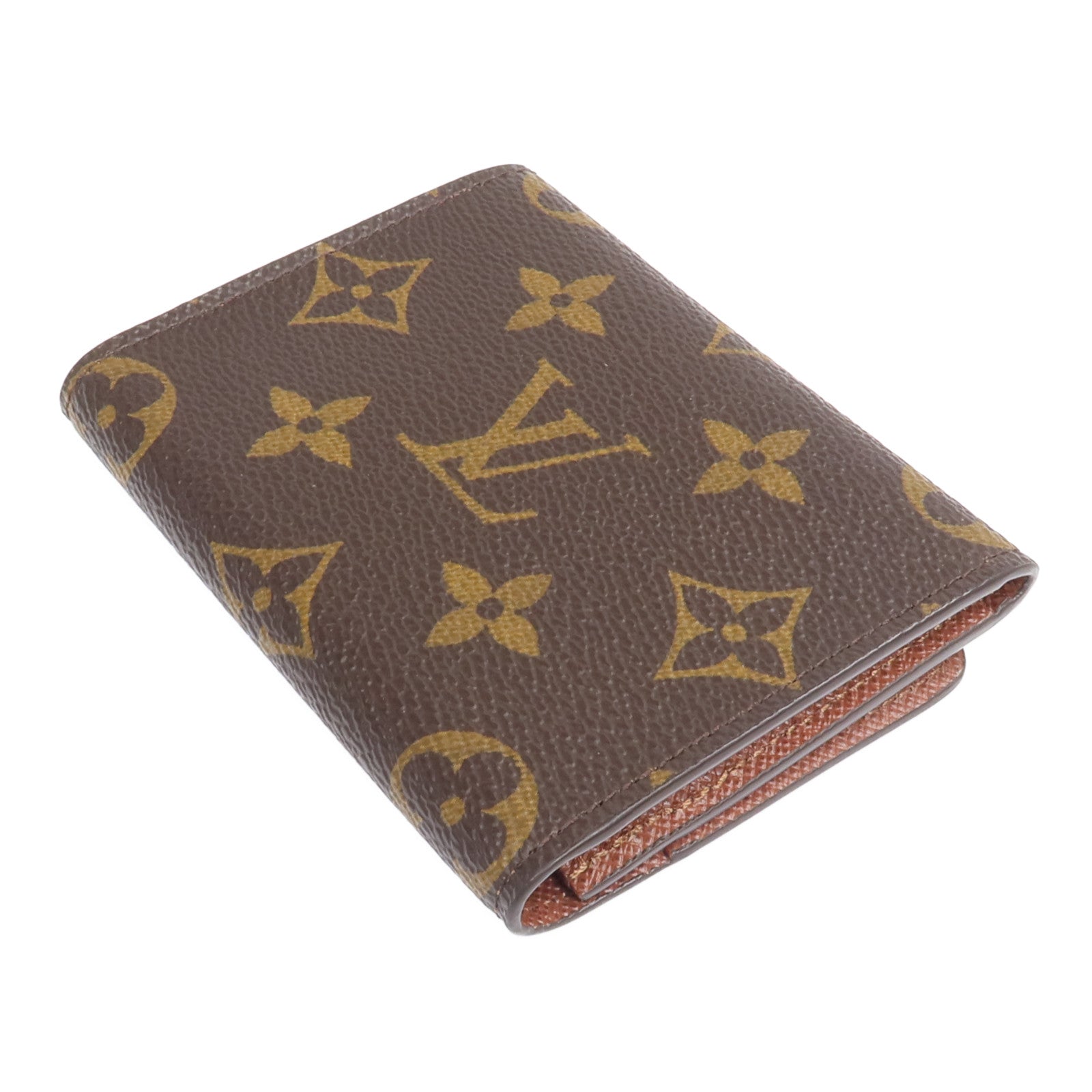 LOUIS VUITTON Monogram Enveloppe Carte De Visite金扣Card Case