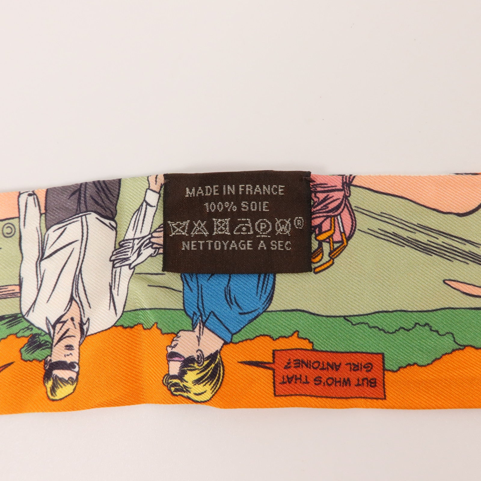 HERMES 絲質Twilly絲巾
