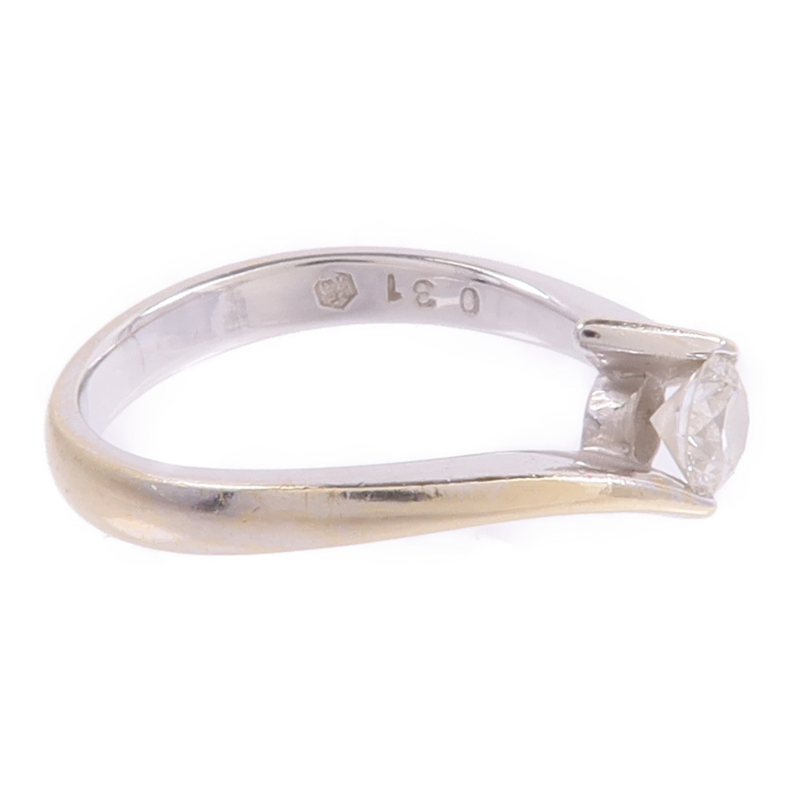 JEWELRY 18K白金Diamond Ring鑽石戒指