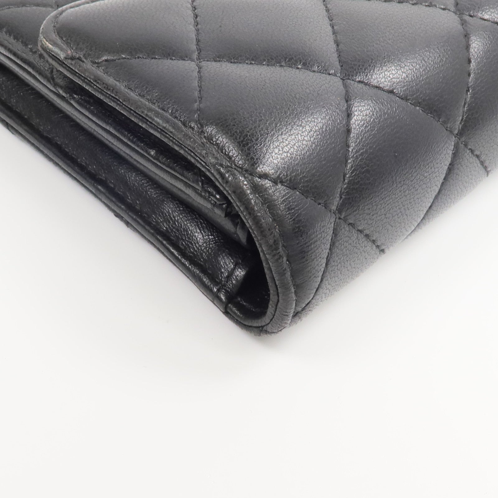 CHANEL 羊皮皮革Classic Long Flap Wallet長錢包