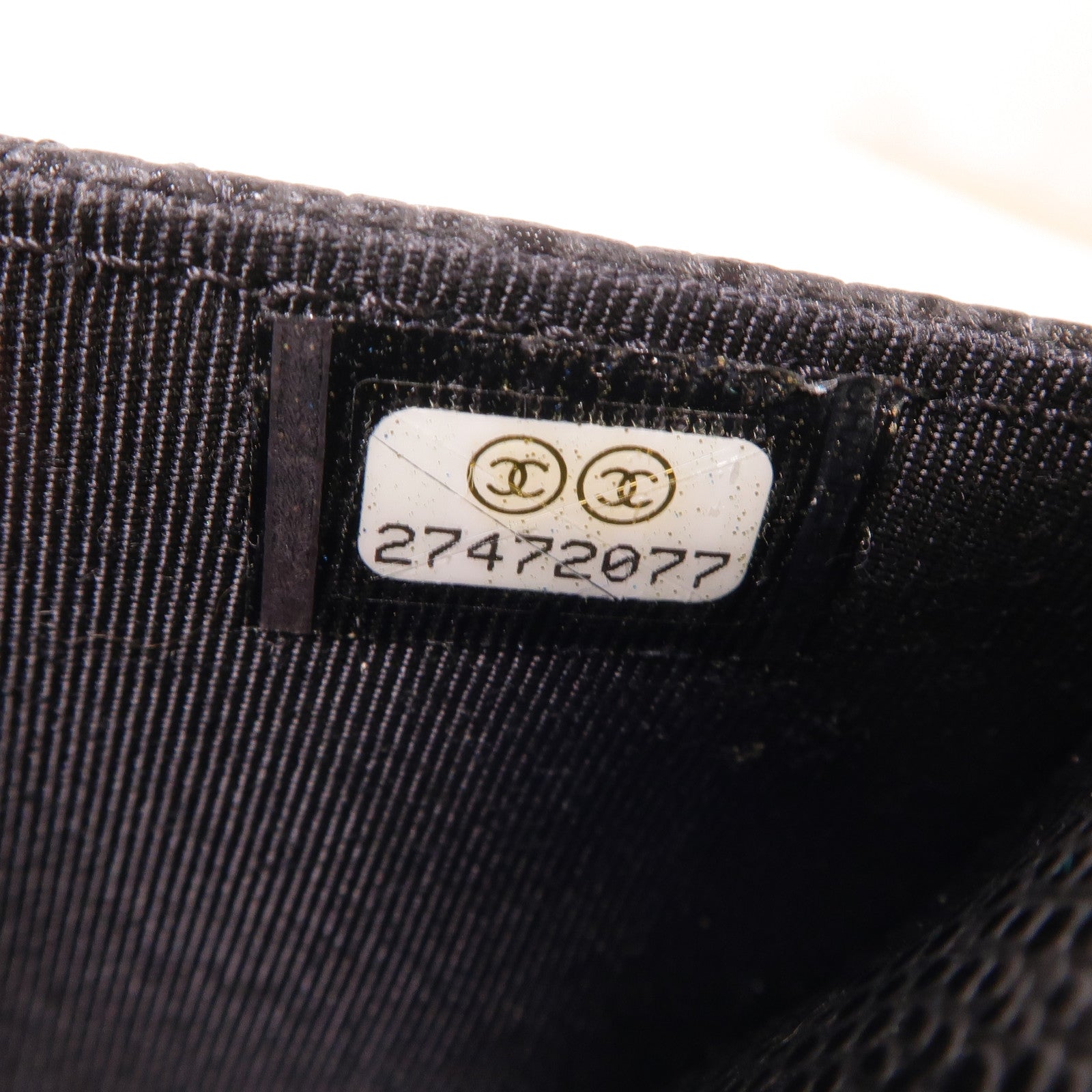 CHANEL 牛皮皮革WOC Wallet On Chain銀扣鏈帶肩背袋