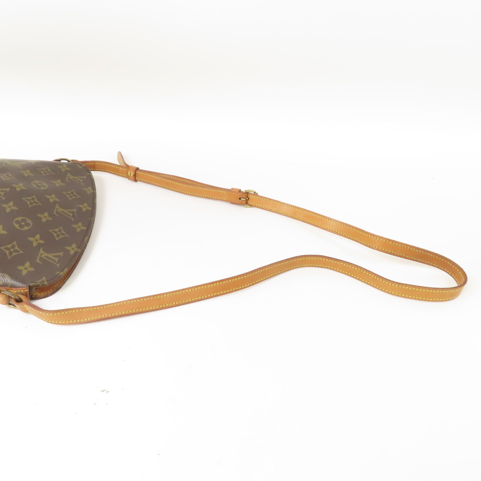 LOUIS VUITTON Monogram Drouot金扣肩背袋啡色