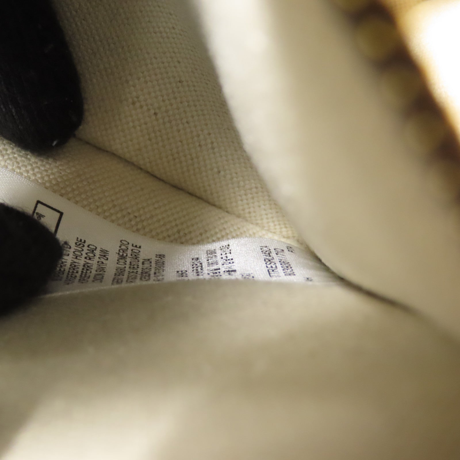 BURBERRY 帆布Mini Pocket手挽肩背兩用袋