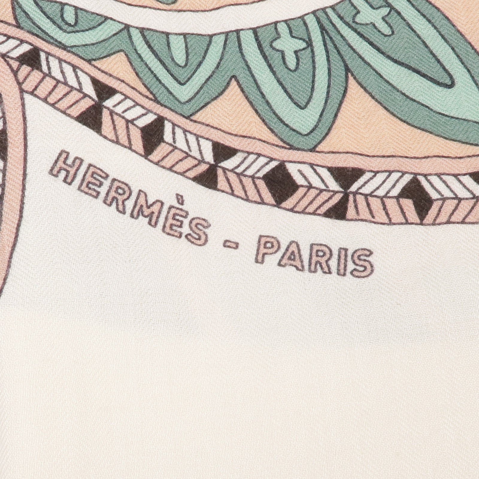 HERMES 羊絨/絲質Scarf圍巾