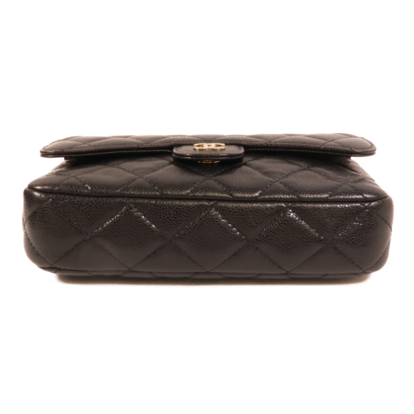 CHANEL 牛皮皮革Flap Phone Holder肩背袋