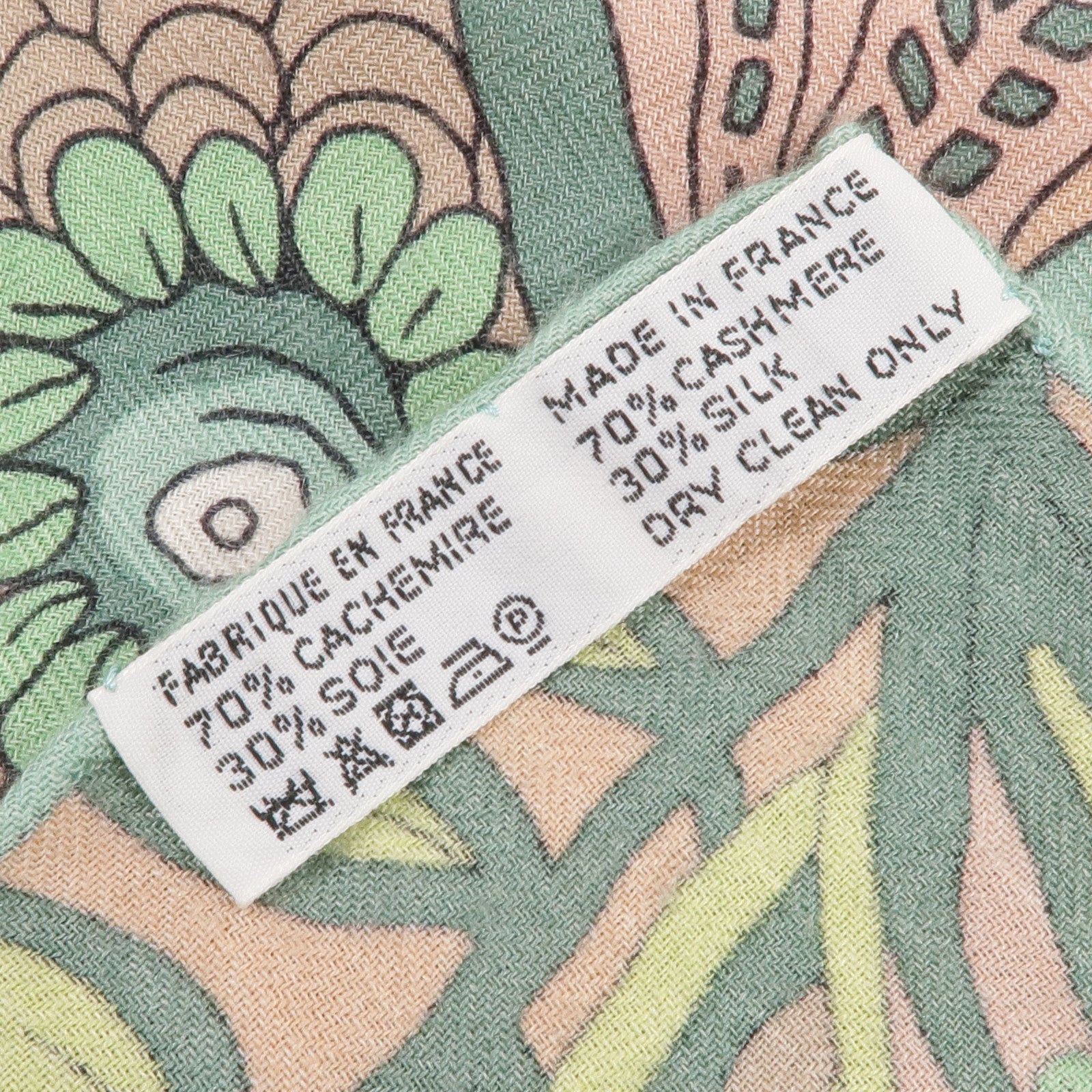 HERMES 羊絨/絲質Scarf圍巾