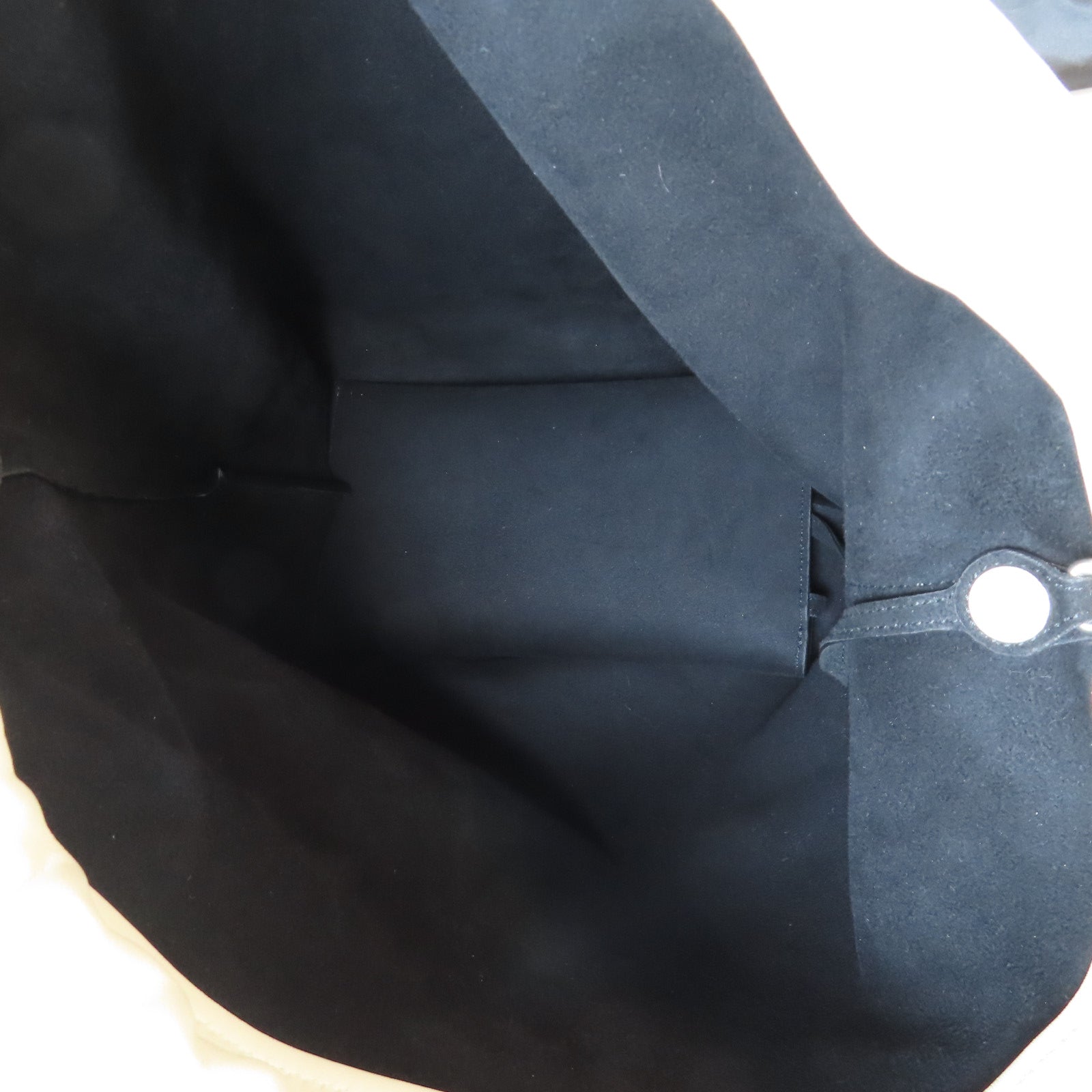 SAINT LAURENT 羊皮皮革Shoulder Bag銀扣肩背袋米色