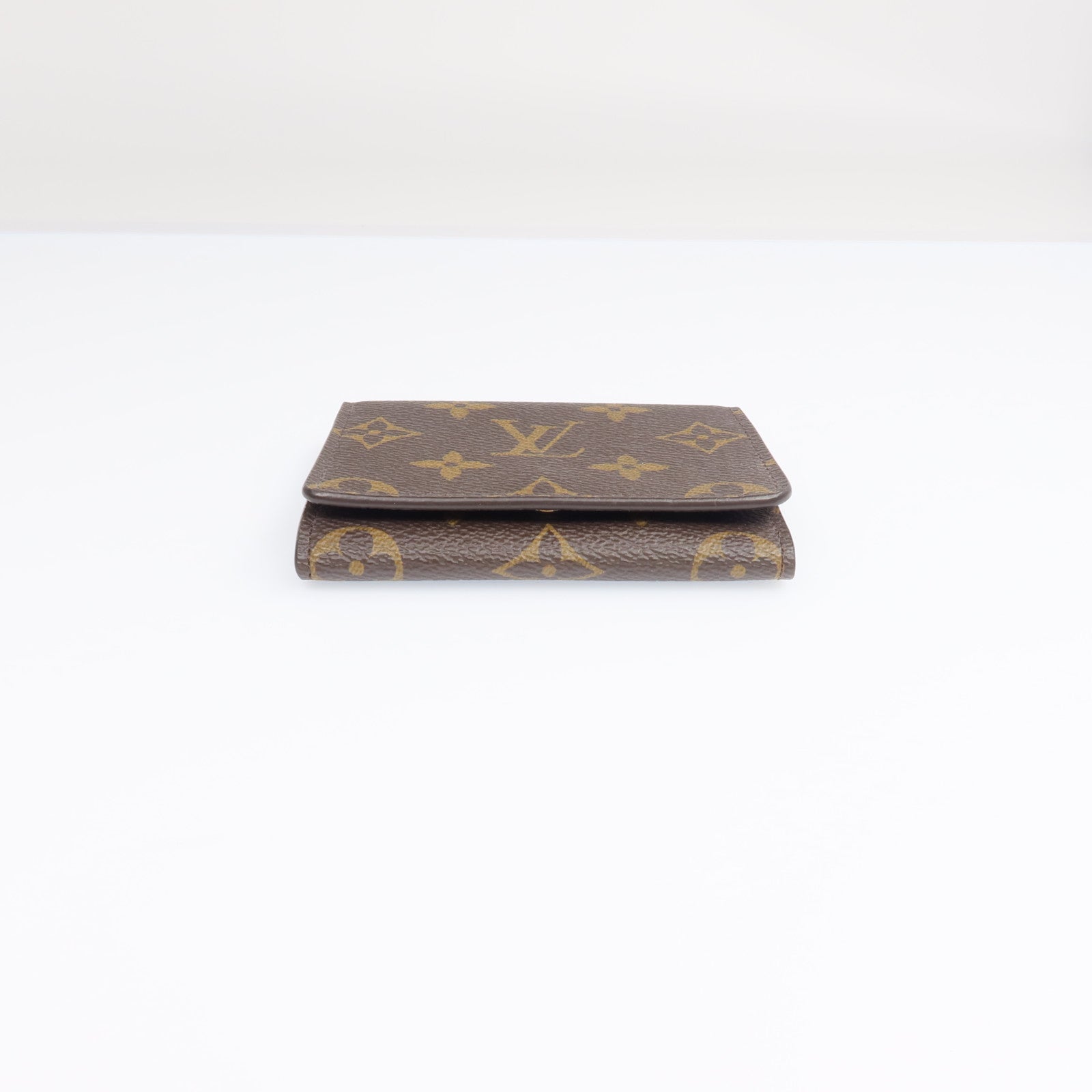 LOUIS VUITTON Monogram Enveloppe Carte De Visite金扣Card Case