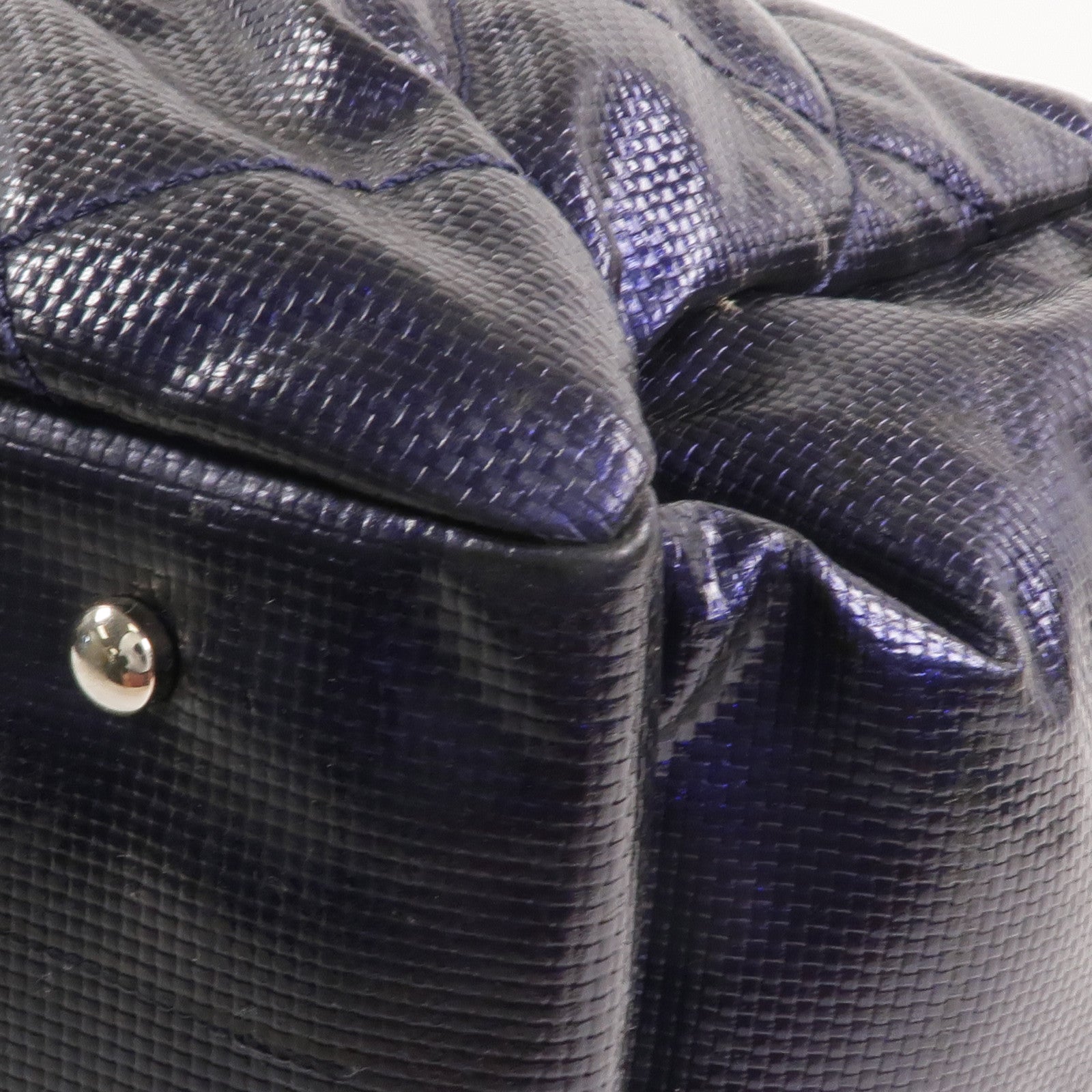 CHANEL 塗層帆布Paris Biarritz Tote Bag銀扣手挽袋