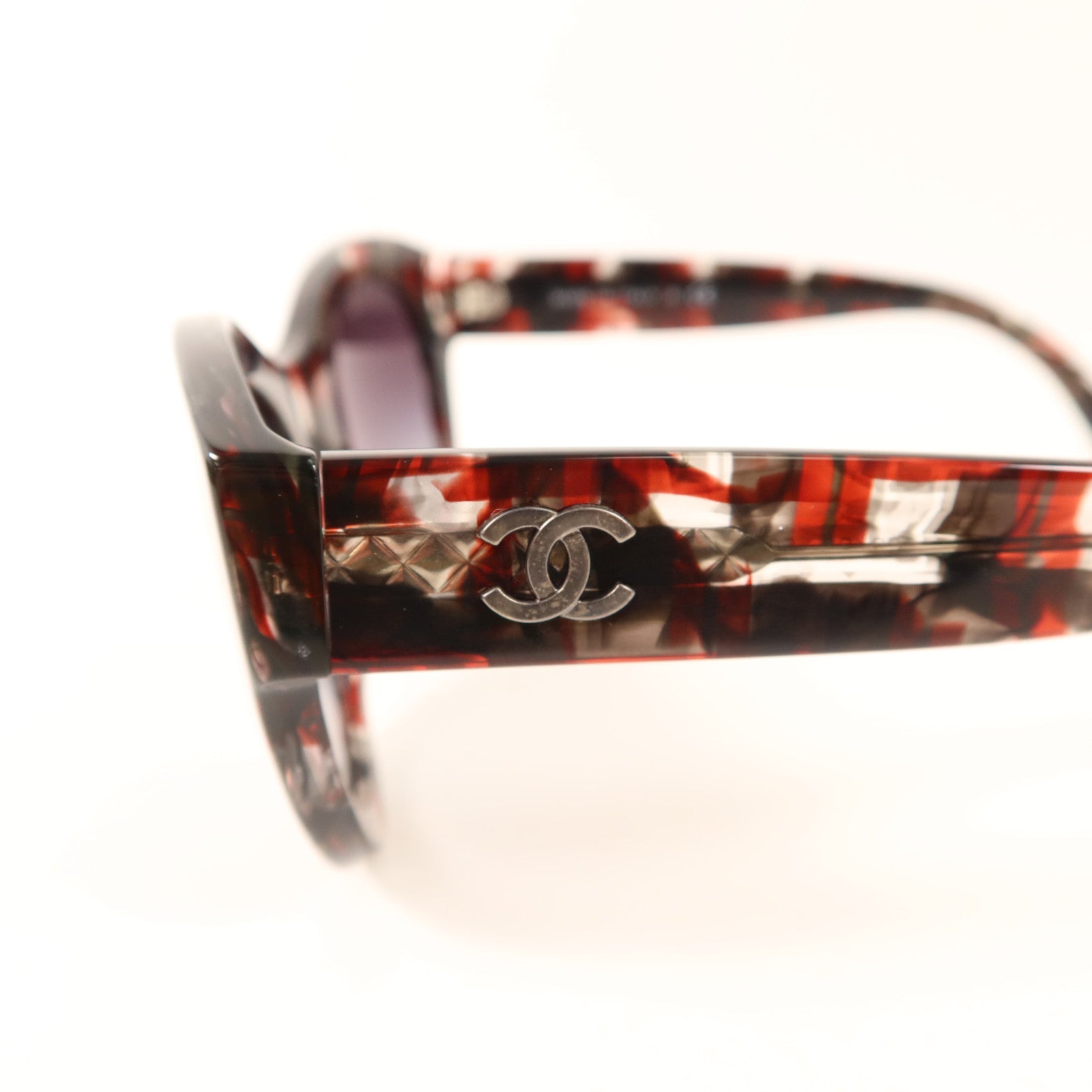 CHANEL 【激減優惠】PVC Sunglass銀扣太陽眼鏡