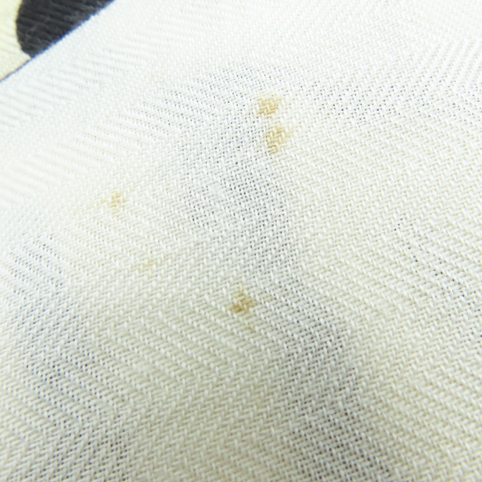 HERMES 【激減優惠】羊絨/絲質Scarf圍巾白色/深藍色
