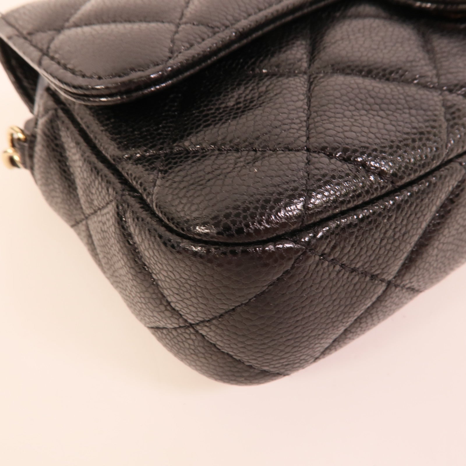 CHANEL 牛皮皮革Flap Phone Holder肩背袋