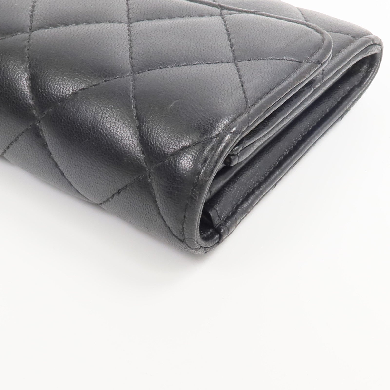 CHANEL 羊皮皮革Classic Long Flap Wallet長錢包