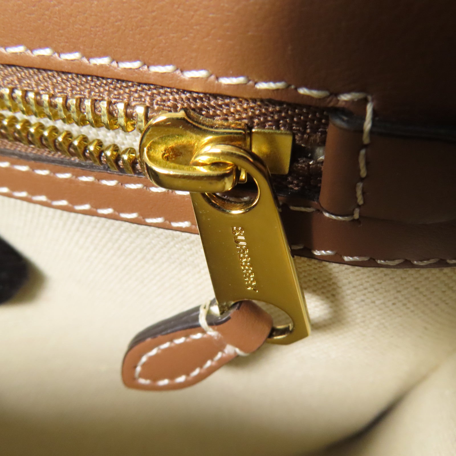 BURBERRY 帆布Mini Pocket手挽肩背兩用袋