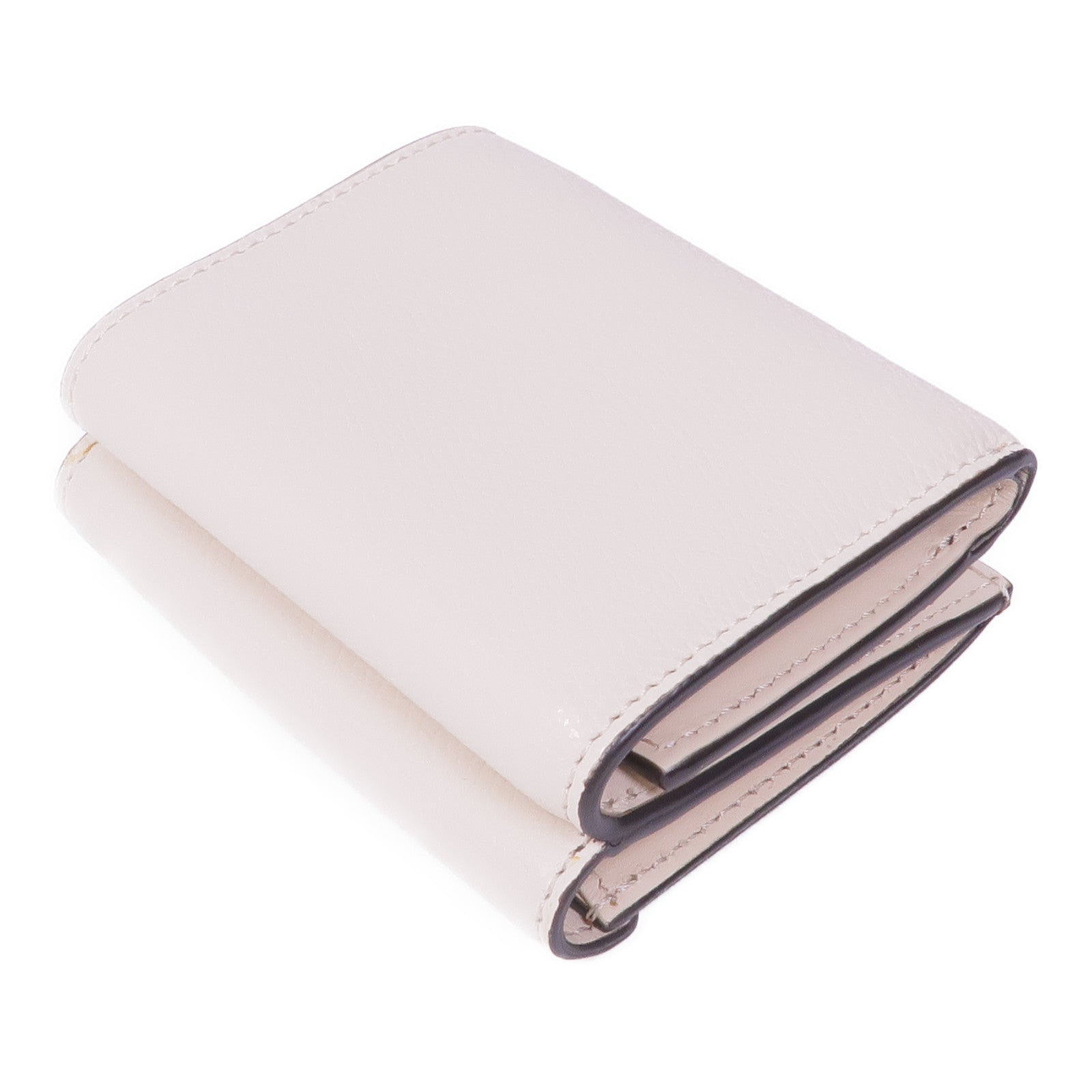 FENDI 牛皮皮革Tri-Fold Wallet金扣錢包