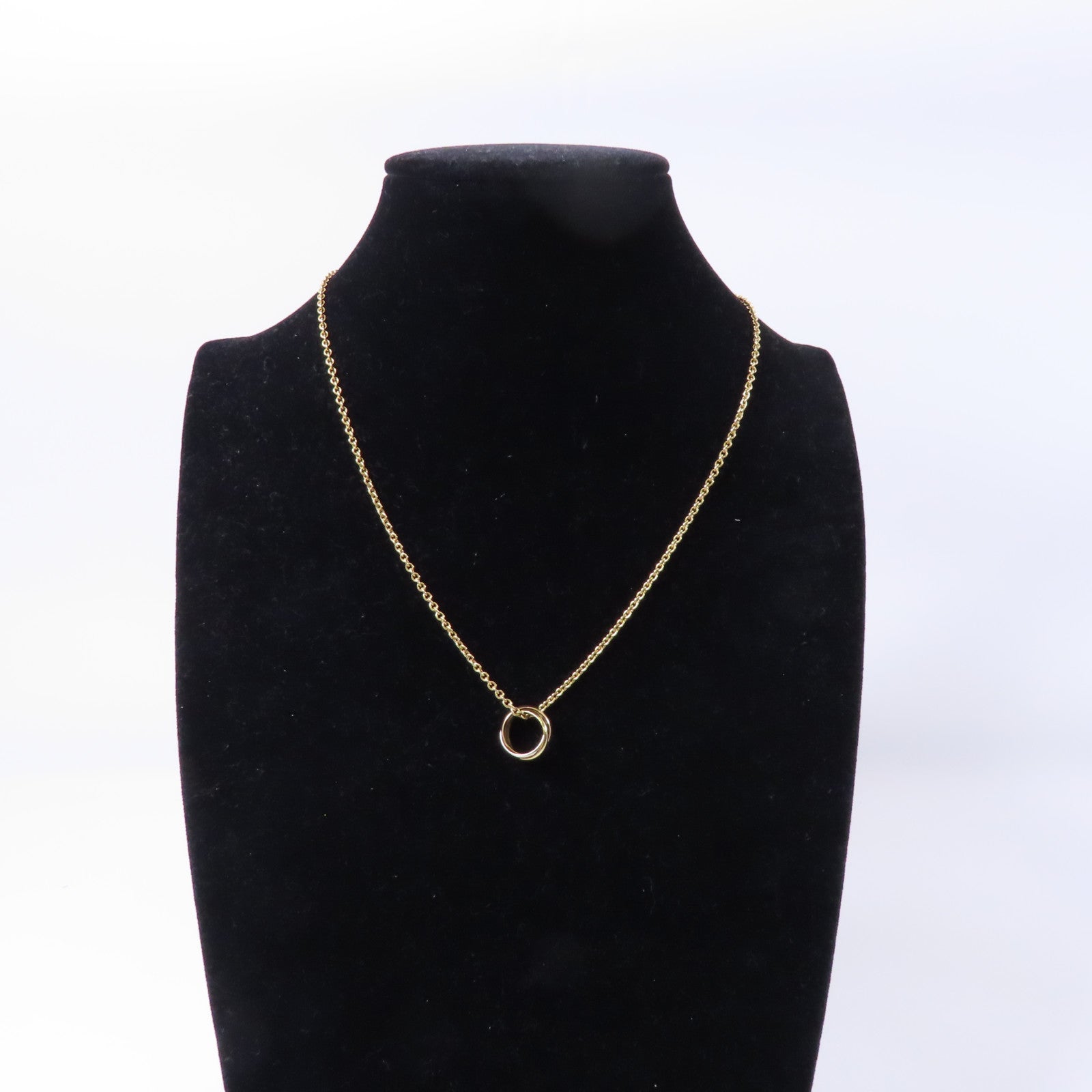 CARTIER 【激減優惠】18K黄金/玫瑰金/白金Trinity Necklace項鍊