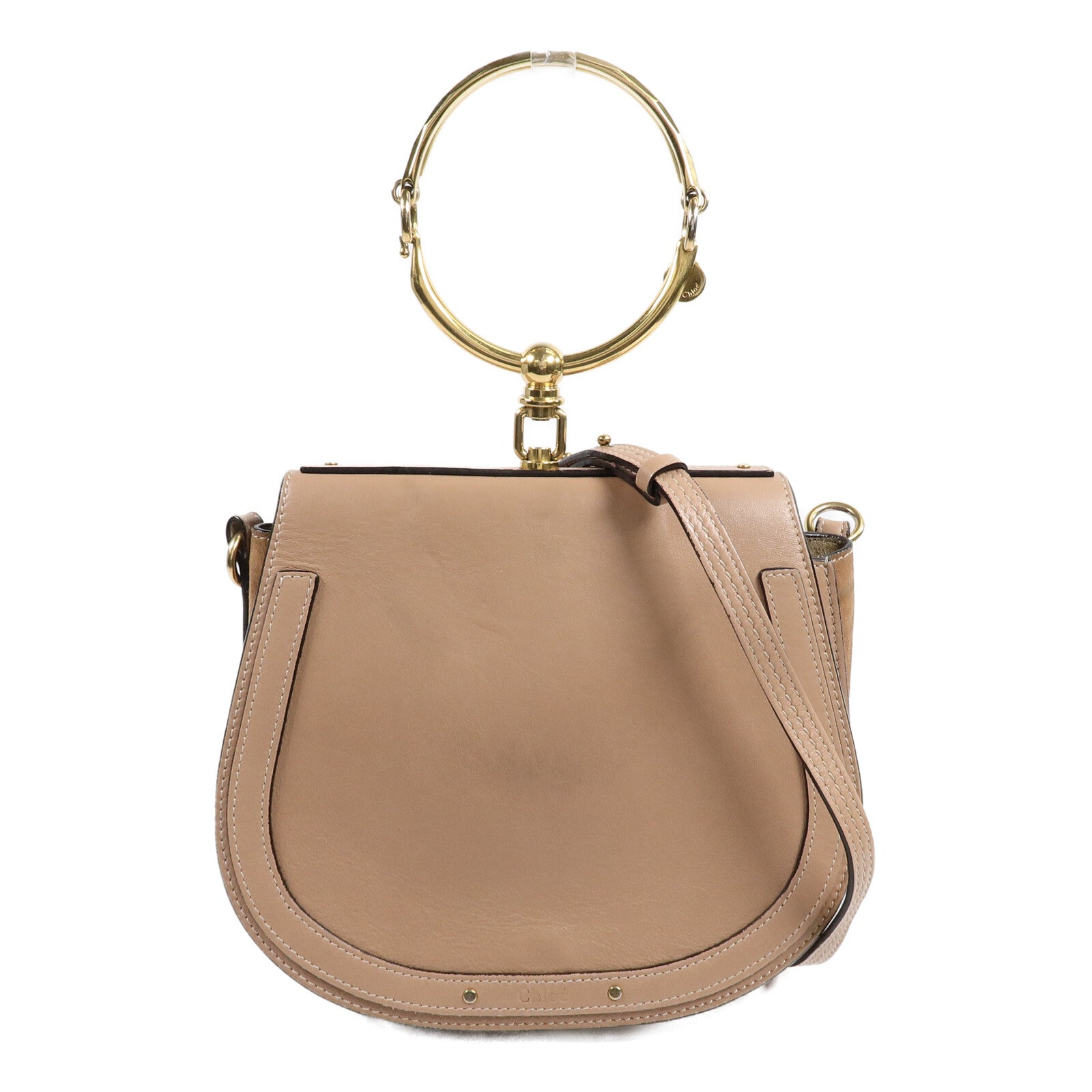 Chloe 牛皮皮革Small Nile Bracelet手挽肩背兩用袋