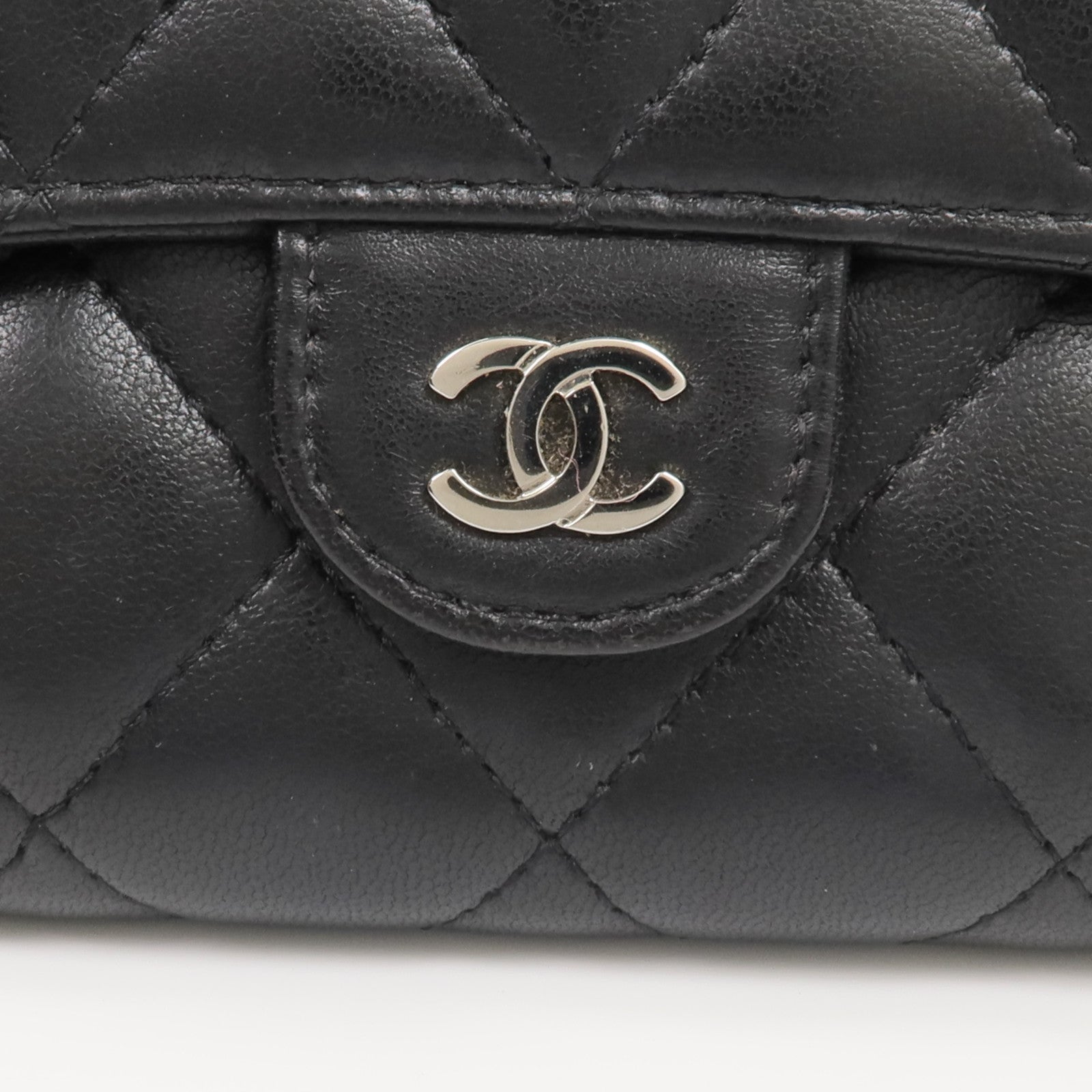 CHANEL 羊皮皮革Classic Long Flap Wallet長錢包