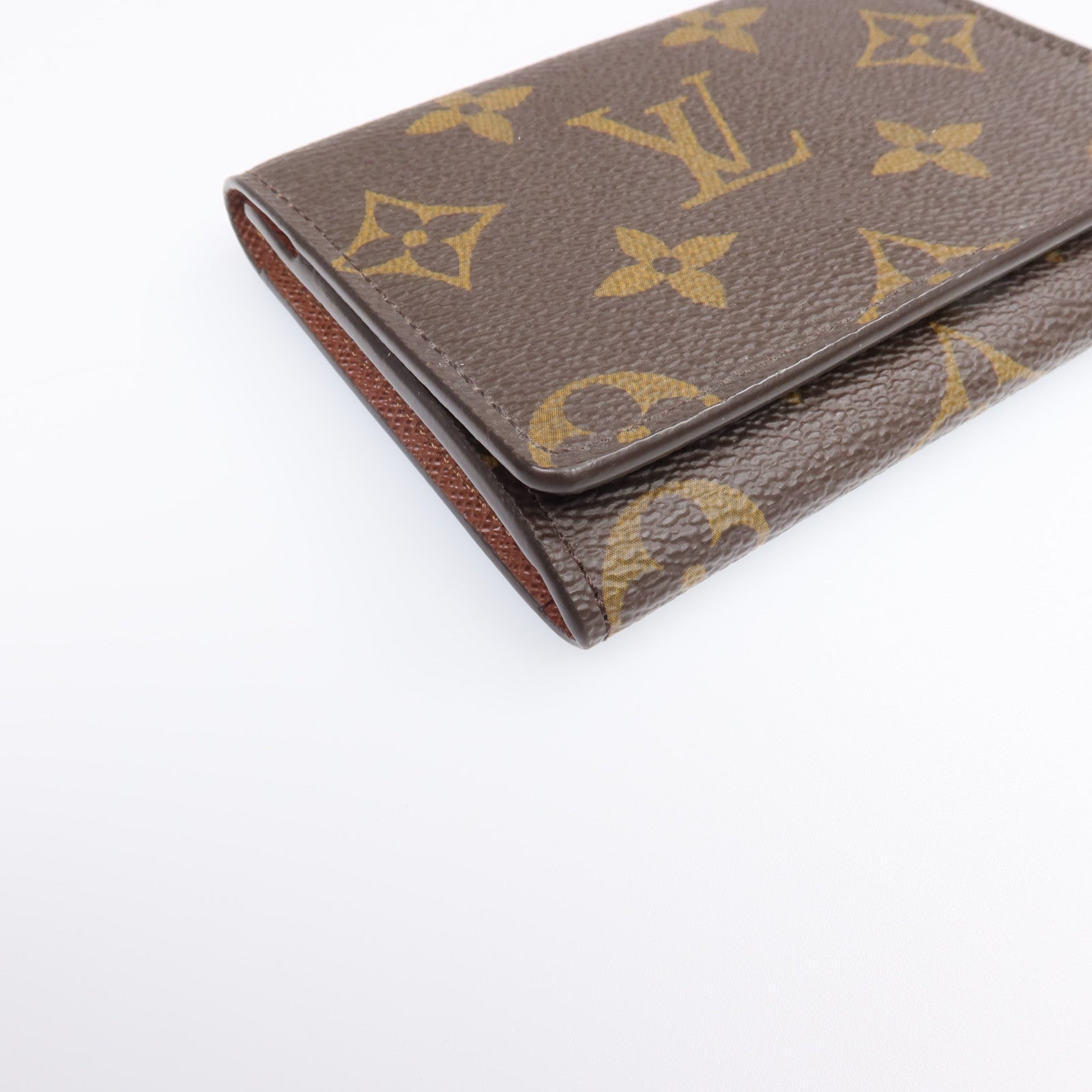 LOUIS VUITTON Monogram Enveloppe Carte De Visite金扣Card Case