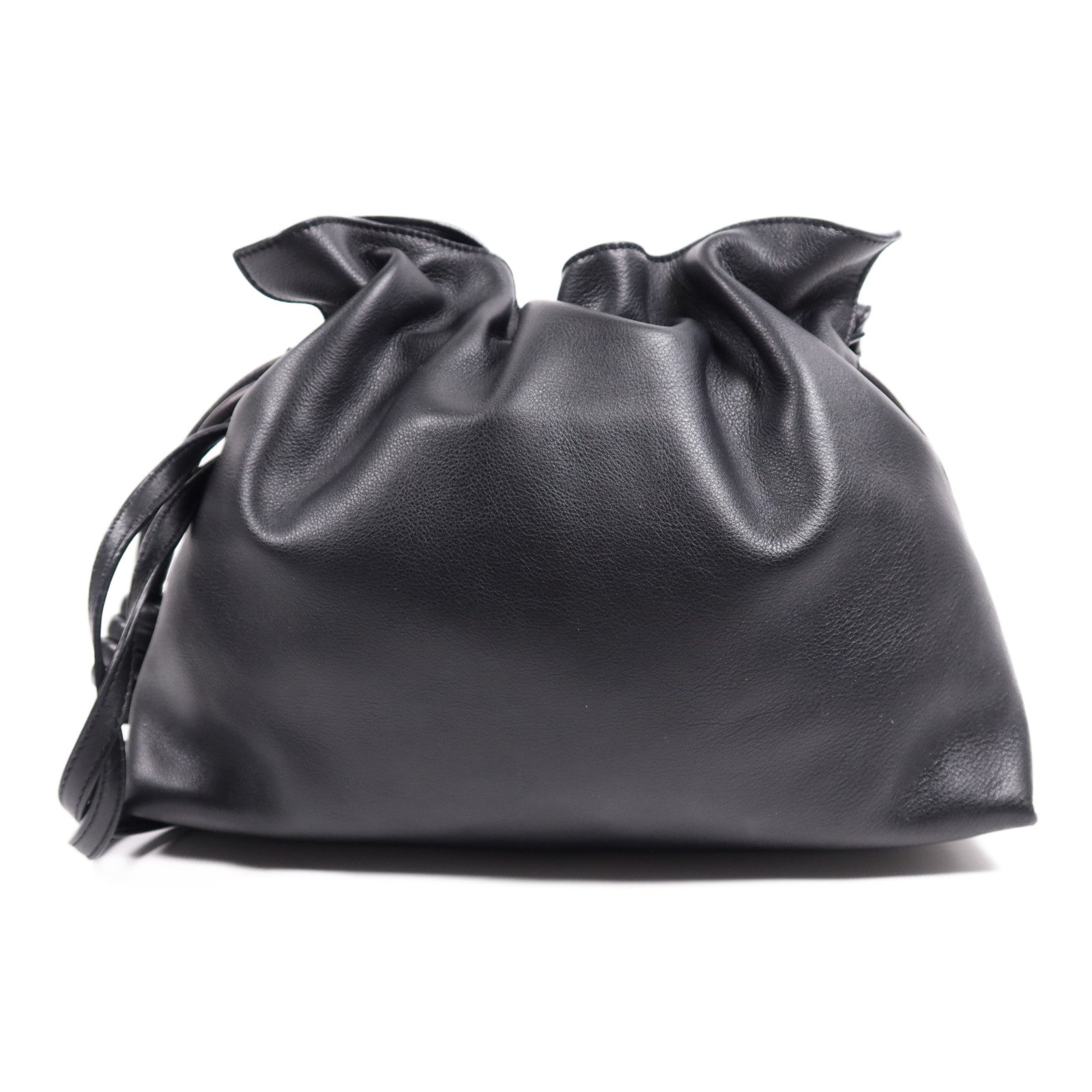 LOEWE 牛皮皮革Flamenco Medium金扣肩背袋