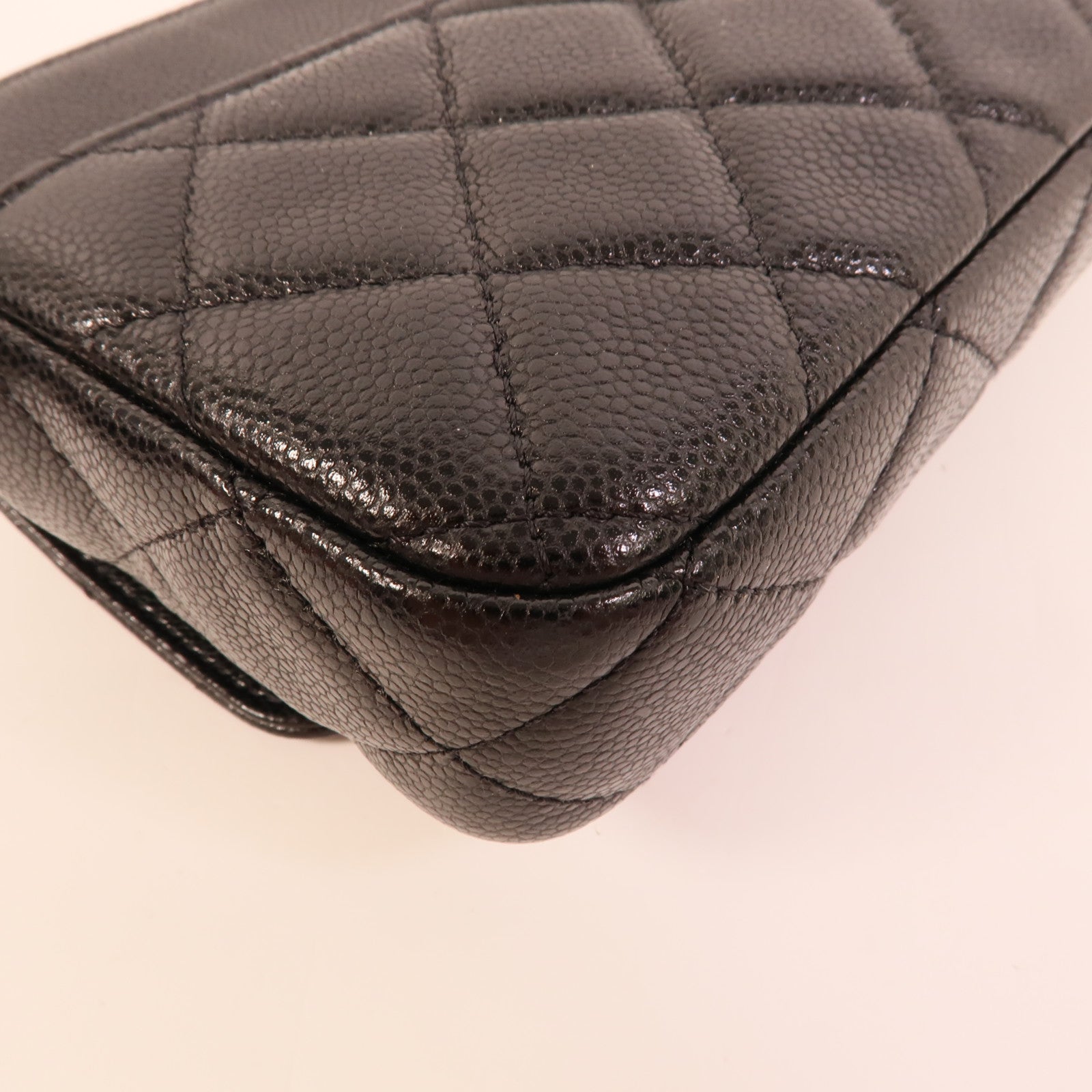 CHANEL 牛皮皮革Flap Phone Holder肩背袋