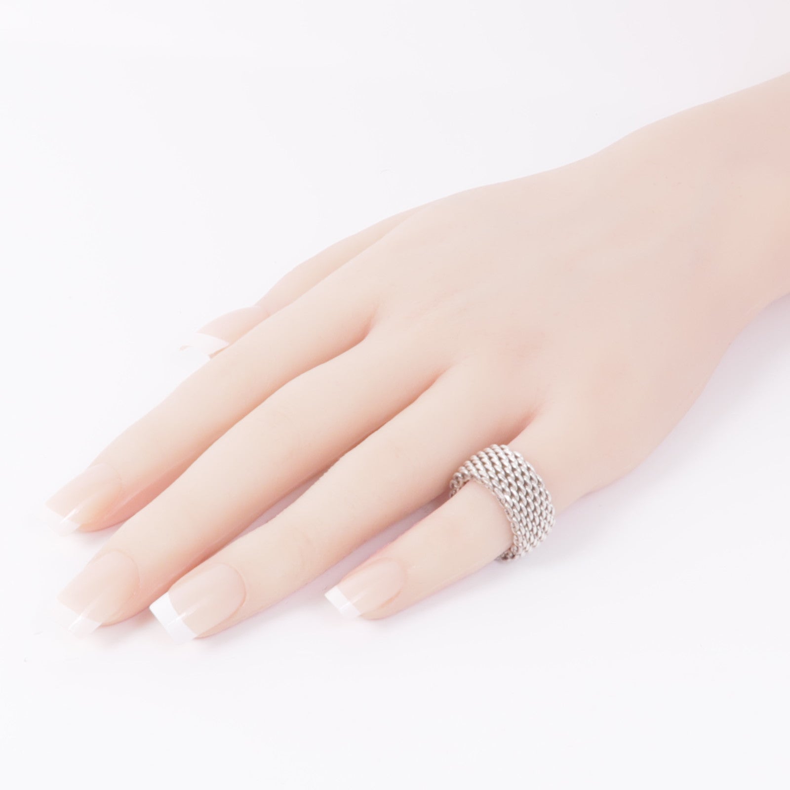 TIFFANY＆CO 925純銀Ring戒指US#4.75