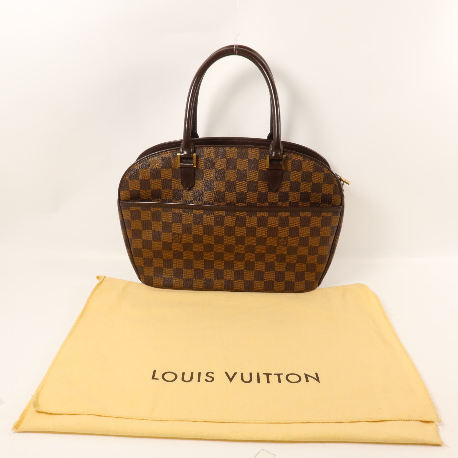 LOUIS VUITTON Damier Sarria Horizontal手挽袋