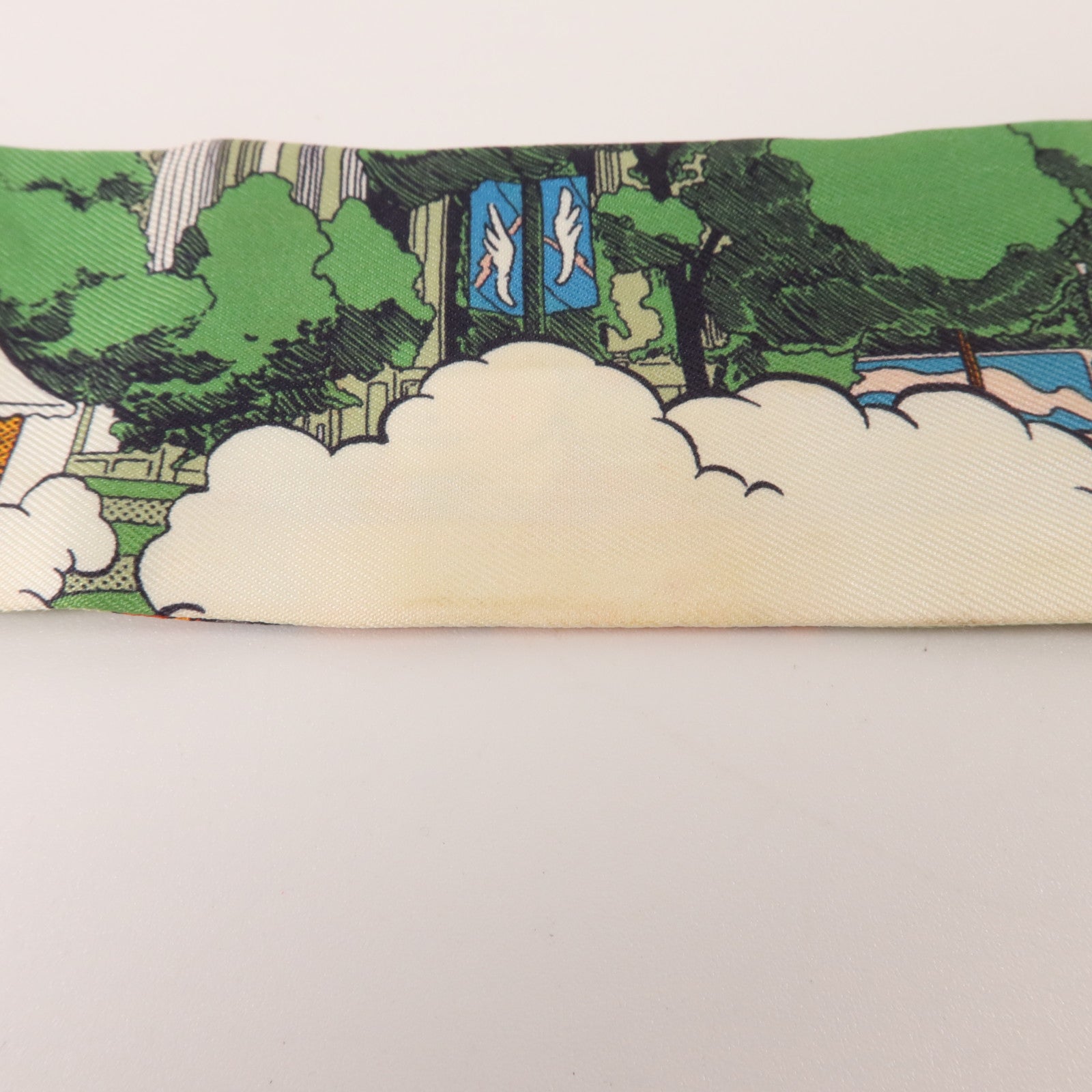 HERMES 絲質Twilly絲巾
