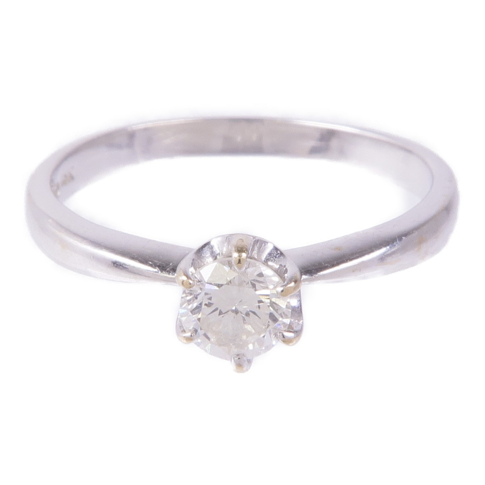 JEWELRY Diamond Ring Accessories 18K White Gold US#7.25