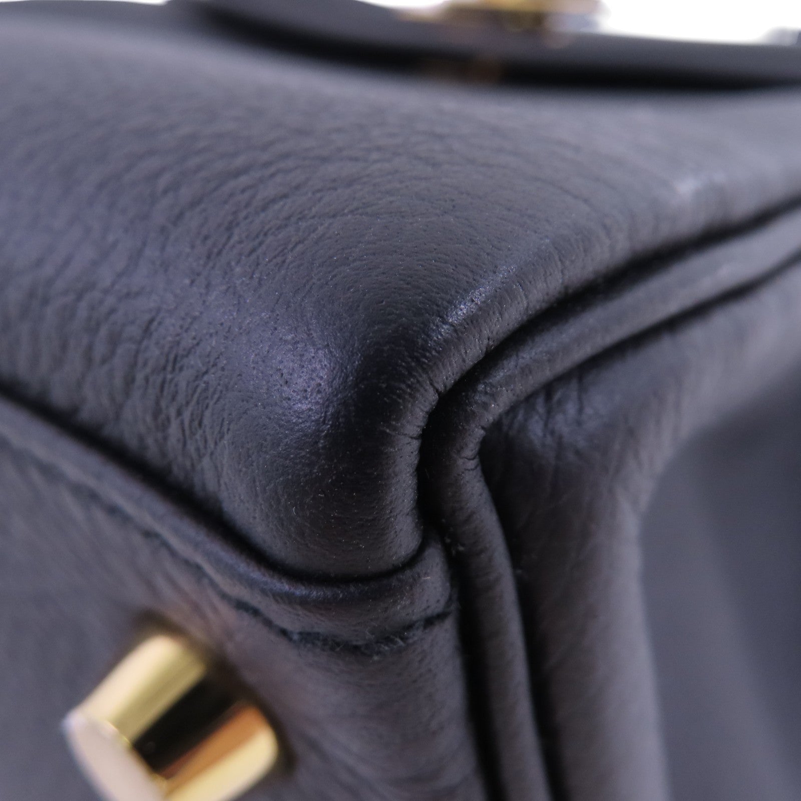 HERMES 【激減優惠】Togo皮革Kelly 25 2Way Hand Bag金扣手挽肩背兩用袋